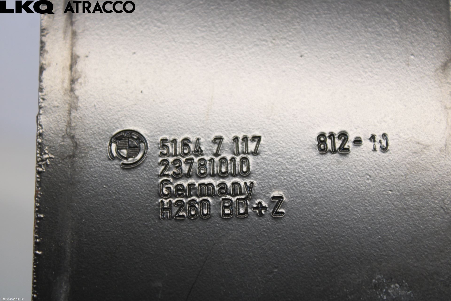 BMW X1 E84 10-15 Radiator Feste - Ramme - Bjelk