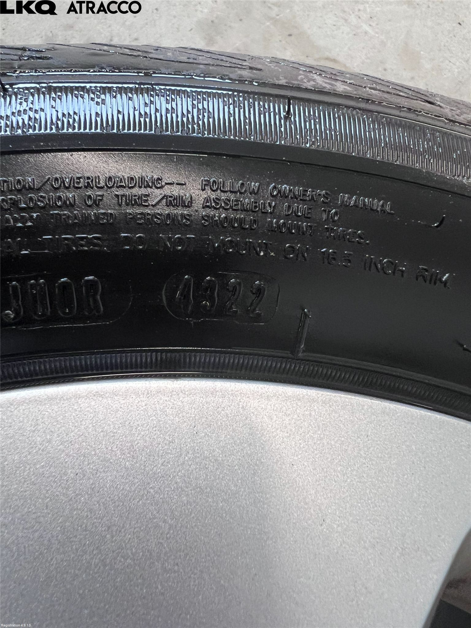 Kia CARENS III 13-19 Dekk Vinter På Alu Felg 4Stk