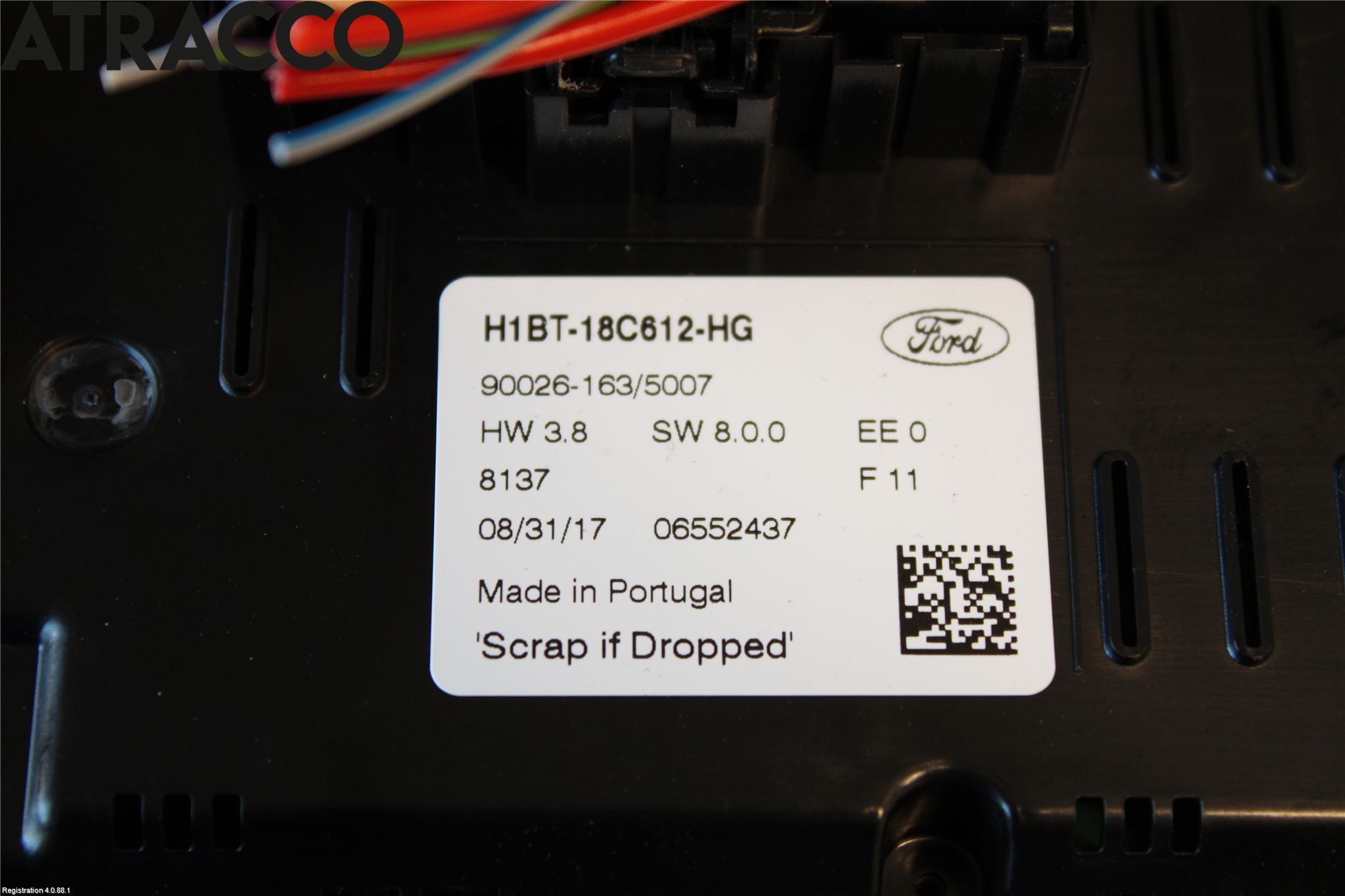 Ford FIESTA (VII) 18-23 Varme Ac Betjening-Display