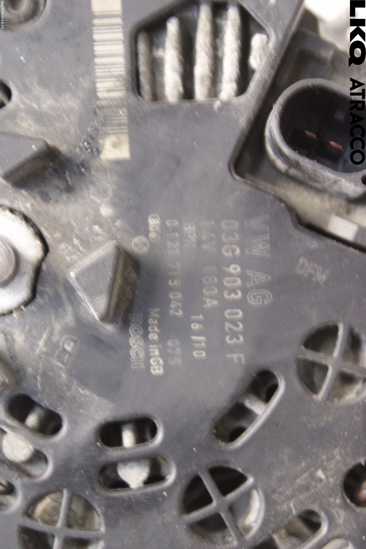 Volkswagen VW TRANSP/CARAVELLE (T5) 04-15 Dynamo