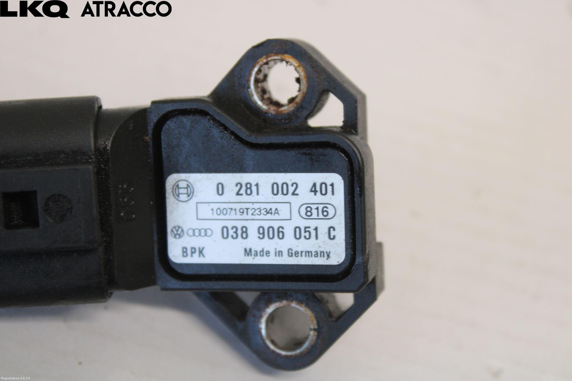 Volkswagen VW POLO 10-17 Inns Map - Trykkføler