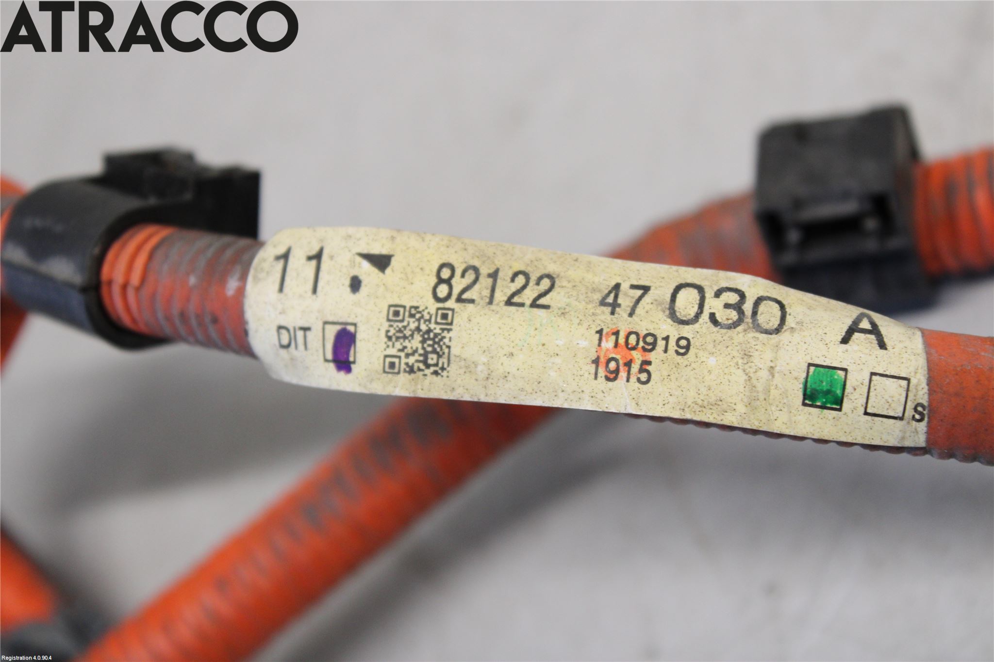 Lexus CT 200h Kabelhärva Högspänning