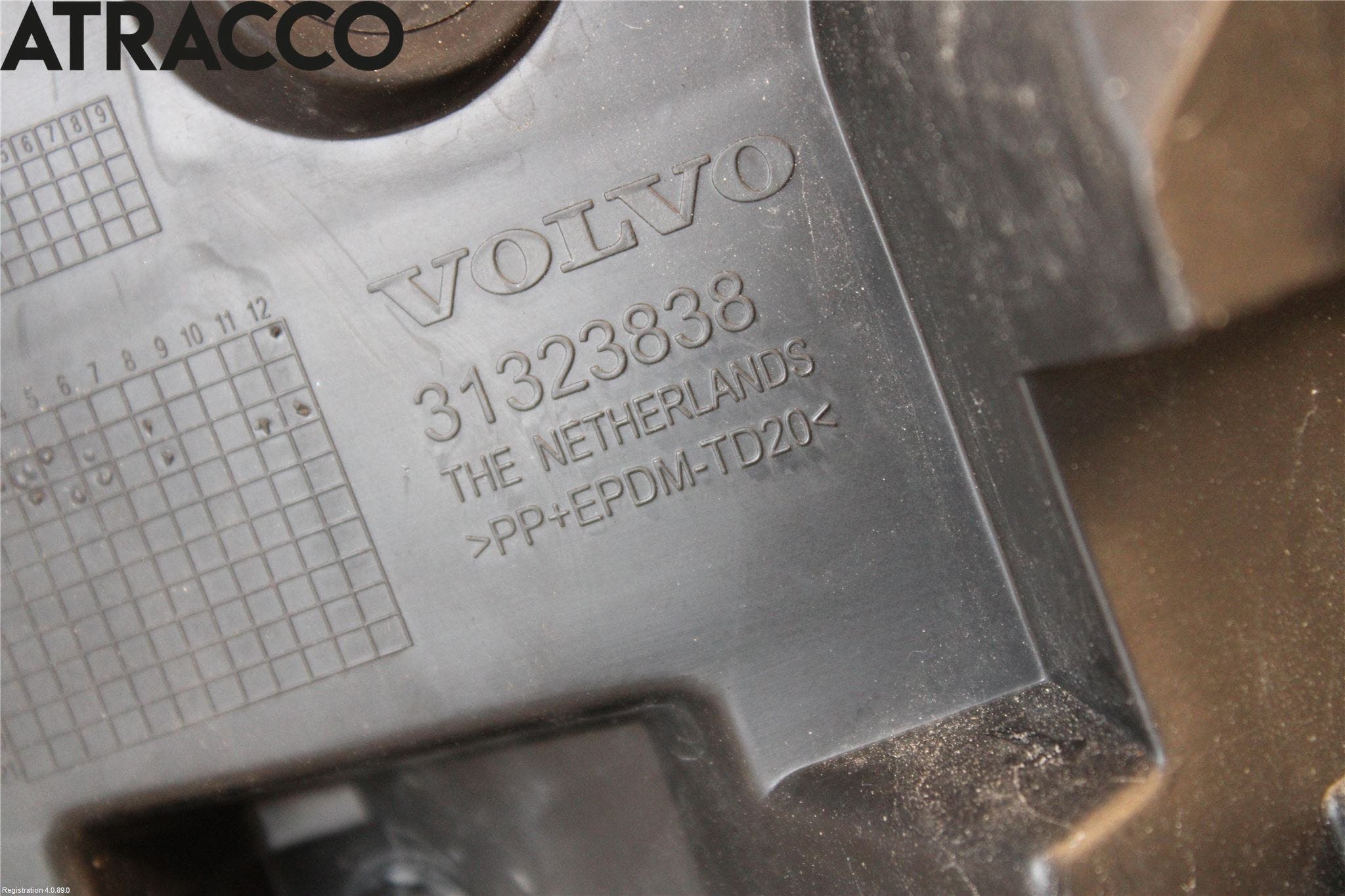 Volvo S60 14-18 Støtfangerfeste Bak Høyre