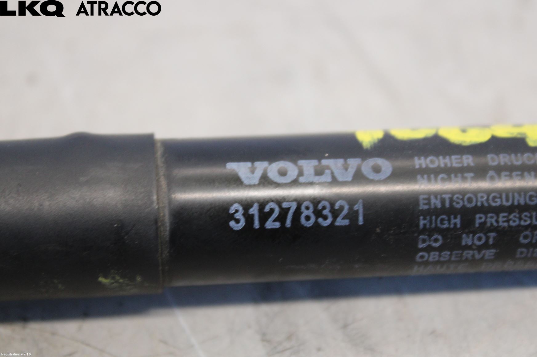 Volvo S60 05-10 Bakluke Demper-Gassfjær