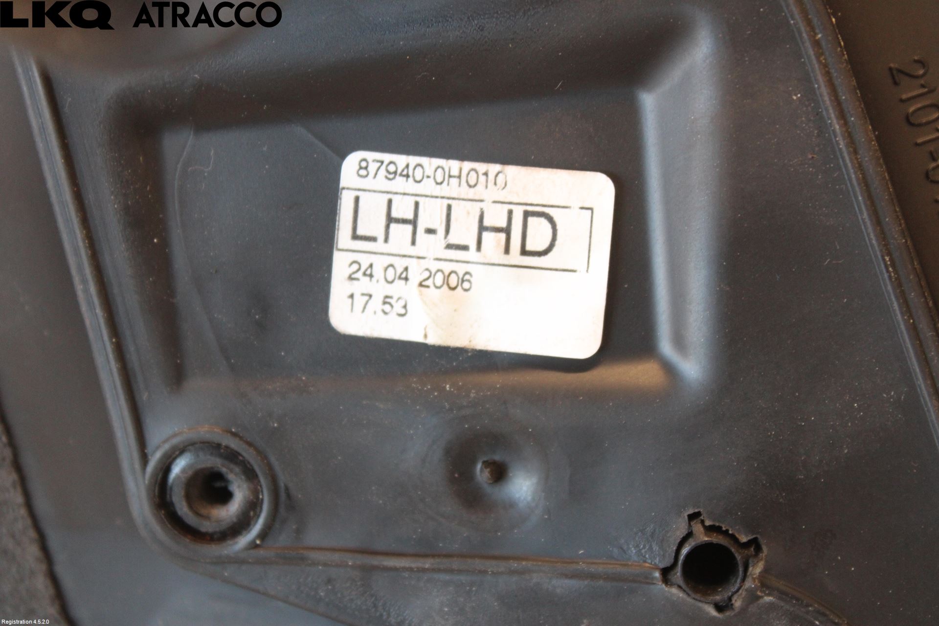 Toyota AYGO 06-14 Speil V M-El Justering