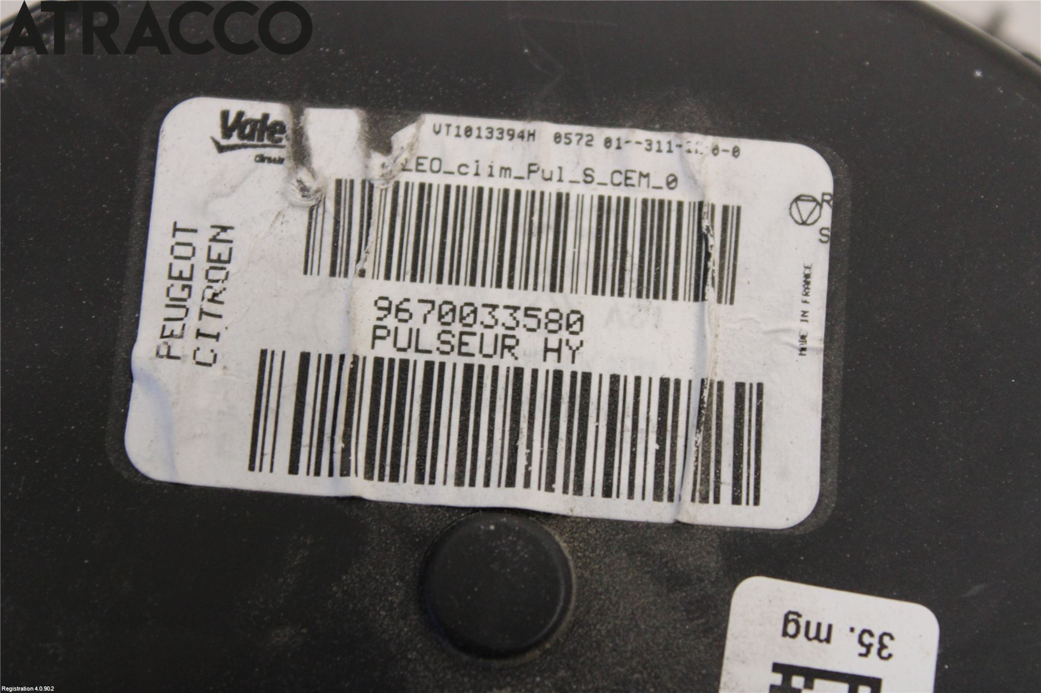 Peugeot 508 11-18 Kjølevifte Elektrisk