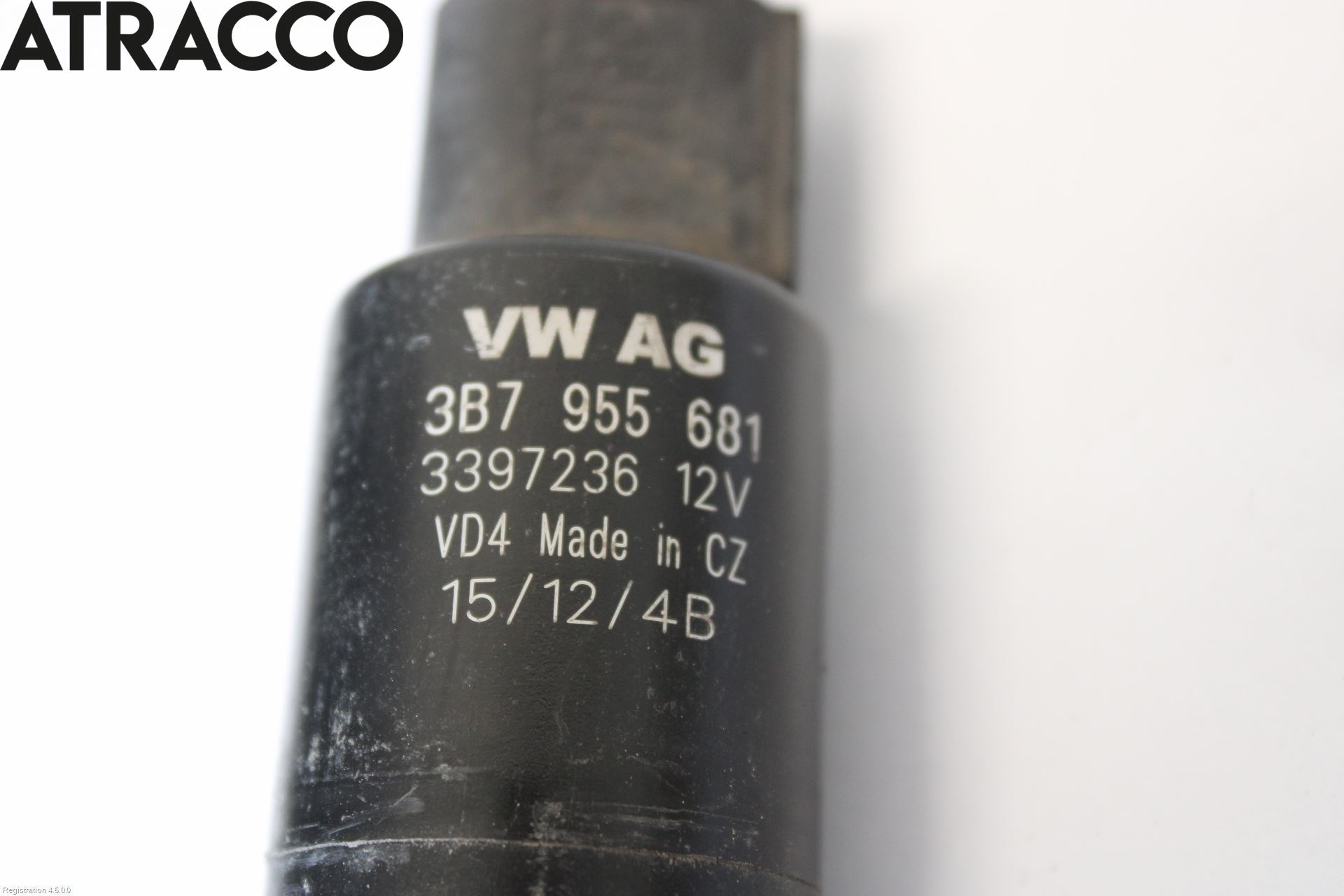 Volkswagen VW GOLF VI 09-13 Spylerpumpe Høytrykk