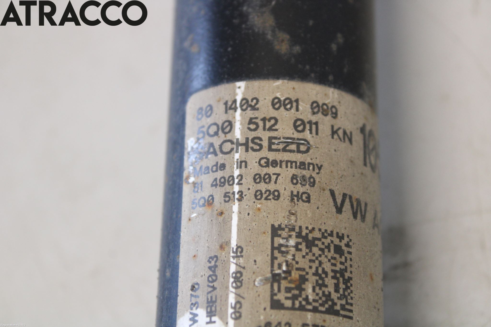 Volkswagen VW GOLF / E-GOLF VII 13-20 Støtdemper Bak