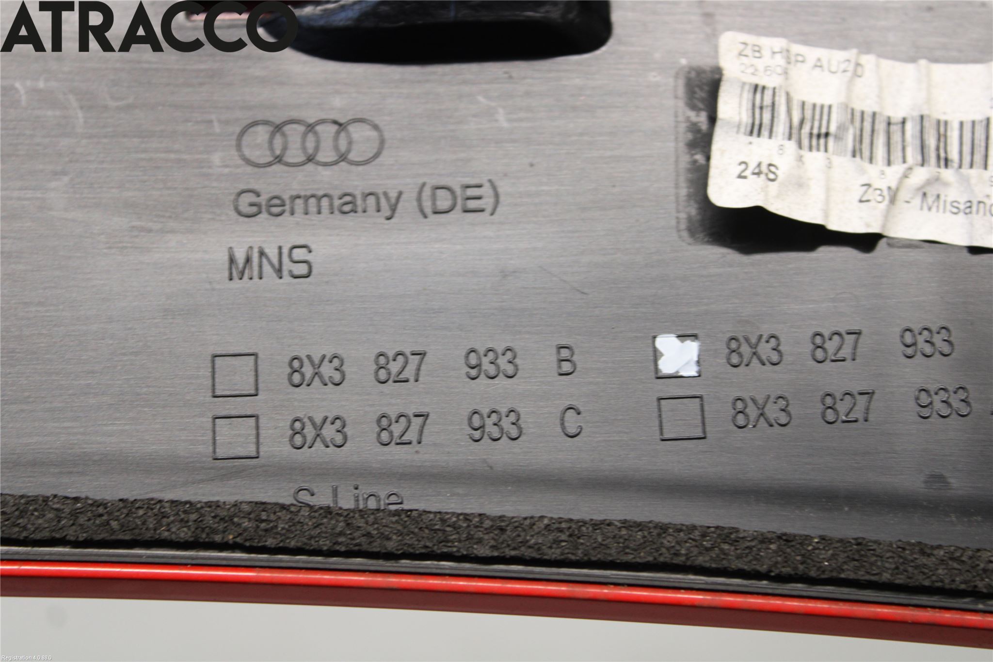 Audi A1/S1 11-18 Spoiler Bakluke