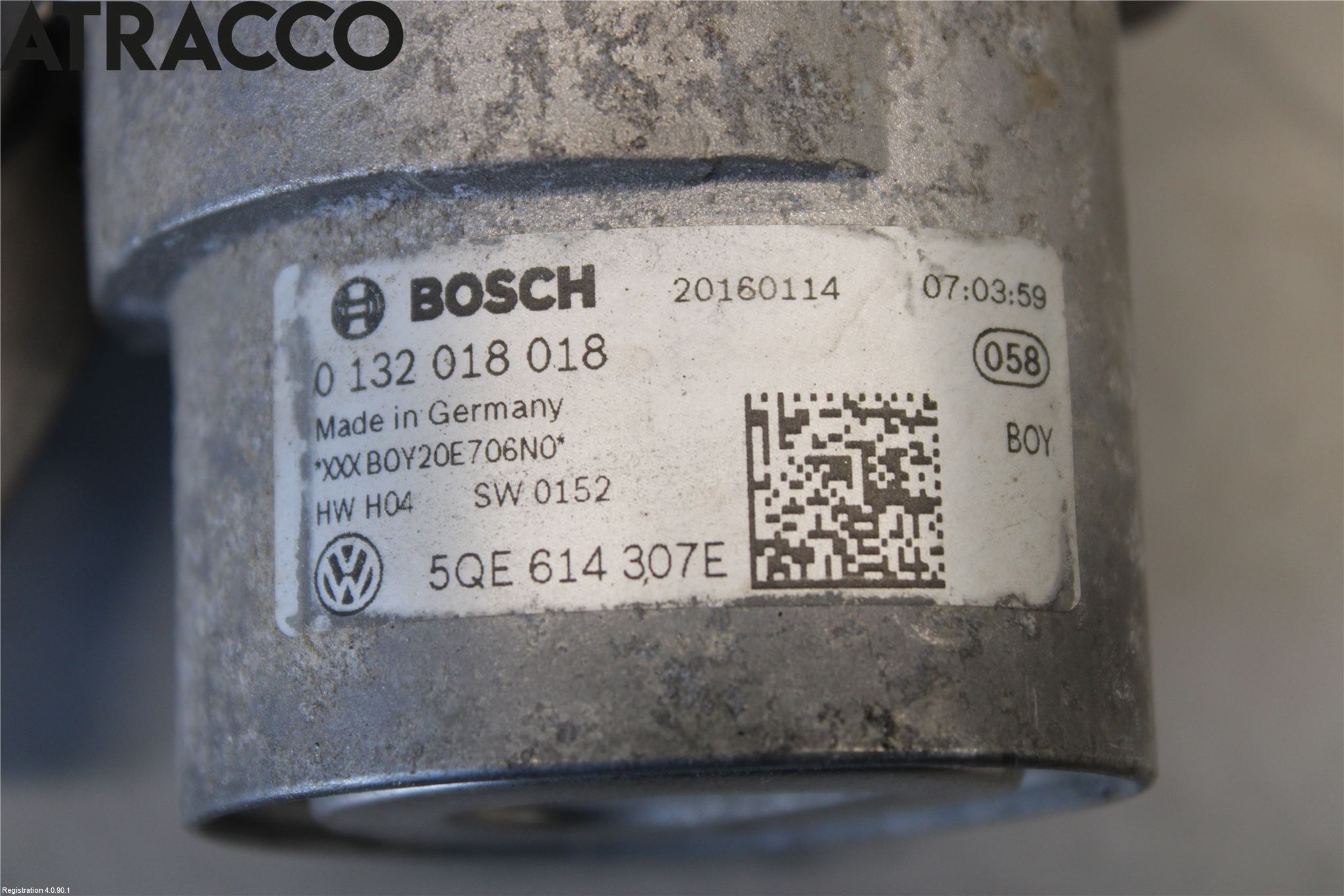 Volkswagen VW GOLF / E-GOLF VII 13-20 Brems Tryckakkumulator