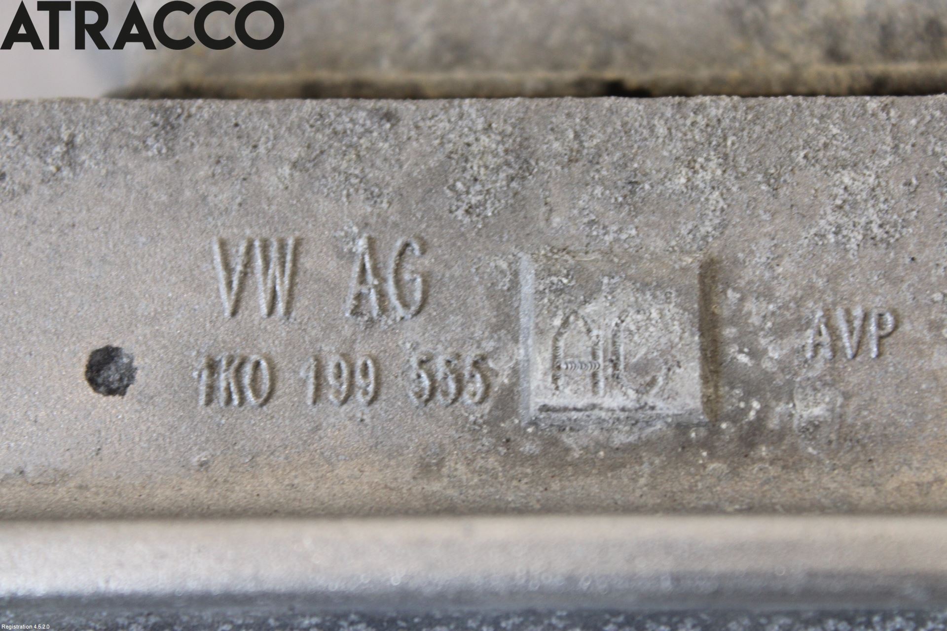 Volkswagen VW SCIROCCO 09-17 Gearkasse Feste Stål-Alu