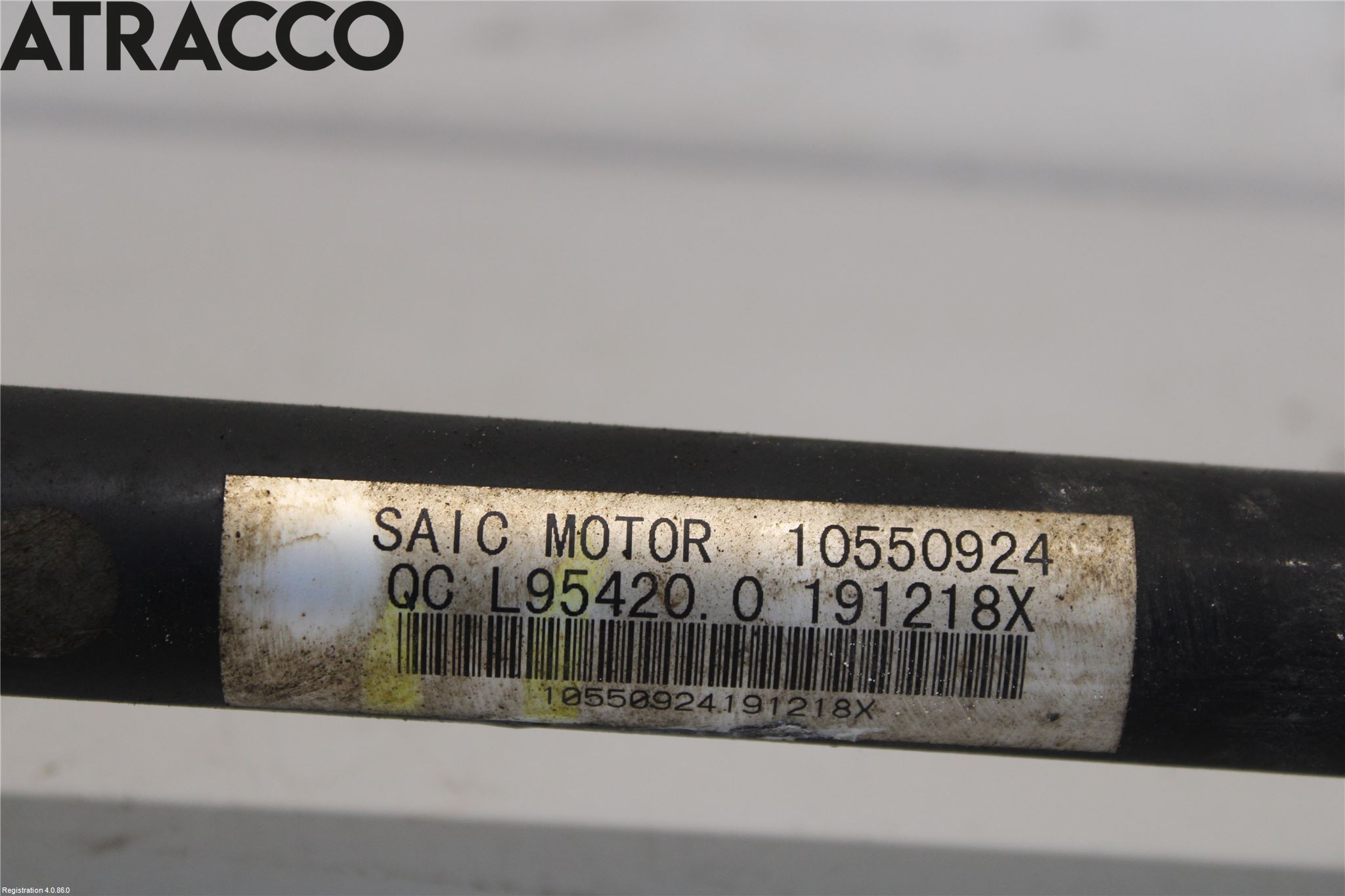 MG ZS EV 20- Drivaksel Foran Kompl Venstre