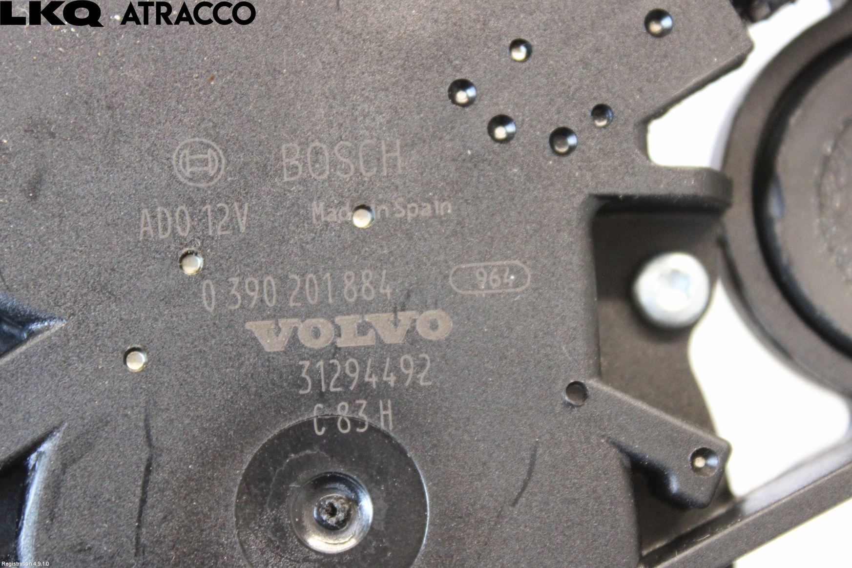 Volvo V60 14-18 Viskermotor Bakluke