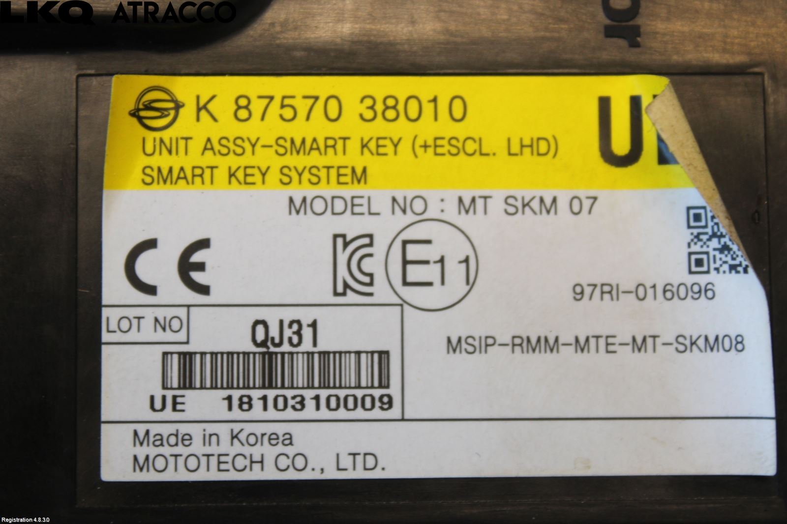 SsangYong SSANG YONG MUSSO Styreenhet Øvrig