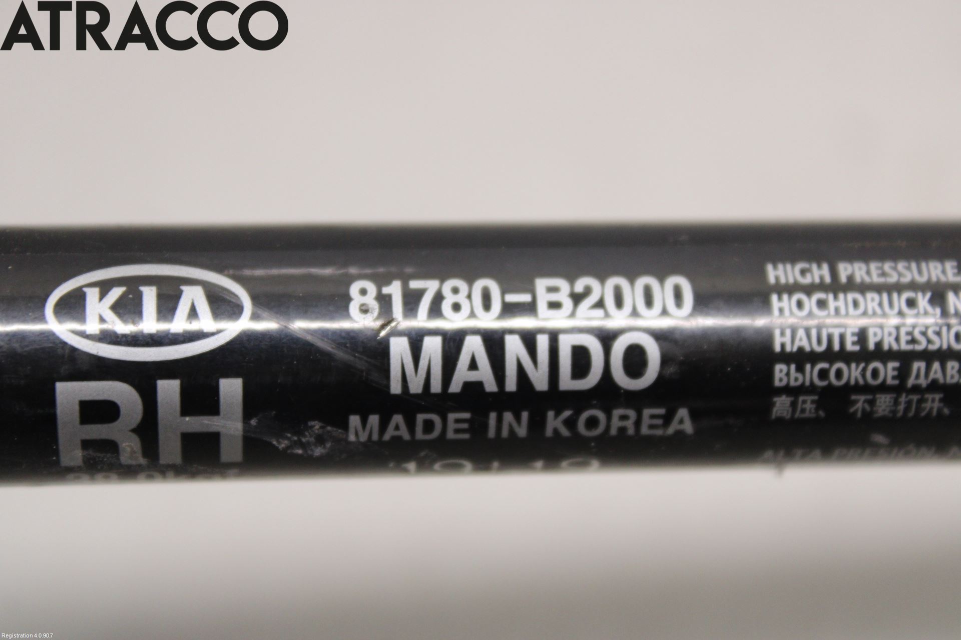 Kia SOUL 09- Bakluke Demper-Gassfjær