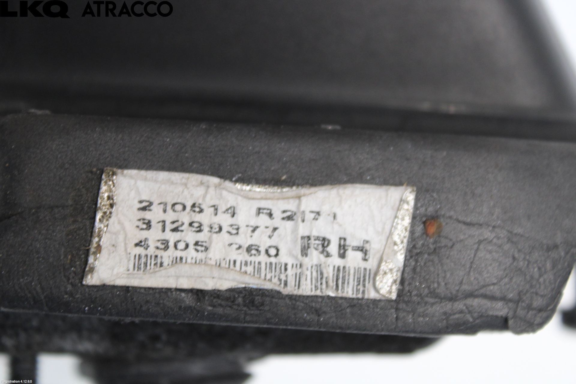 Volvo V40 12-19 Speil H M-El Justering