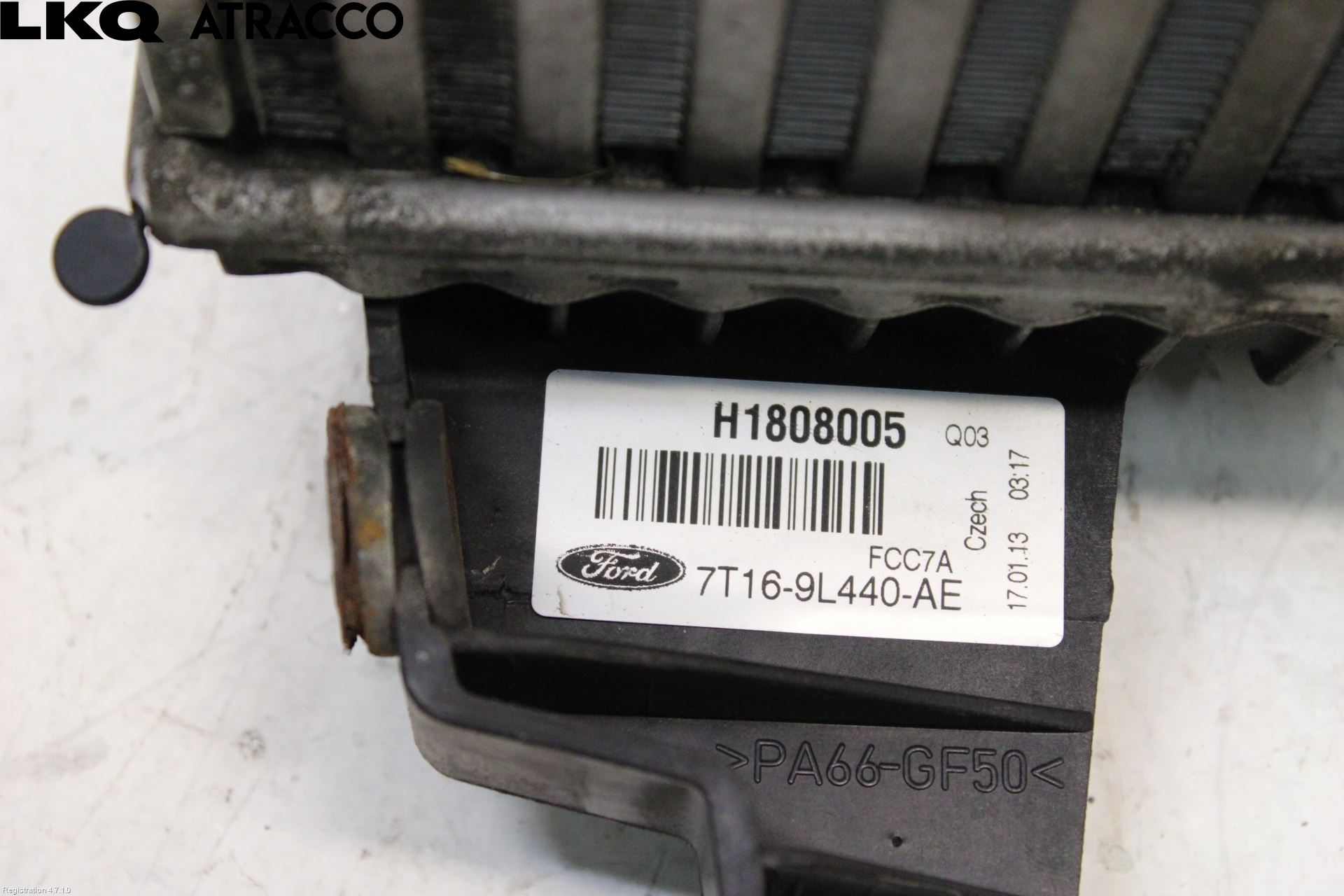 Ford TRANSIT CONNECT 03-08 Intercooler Radiator