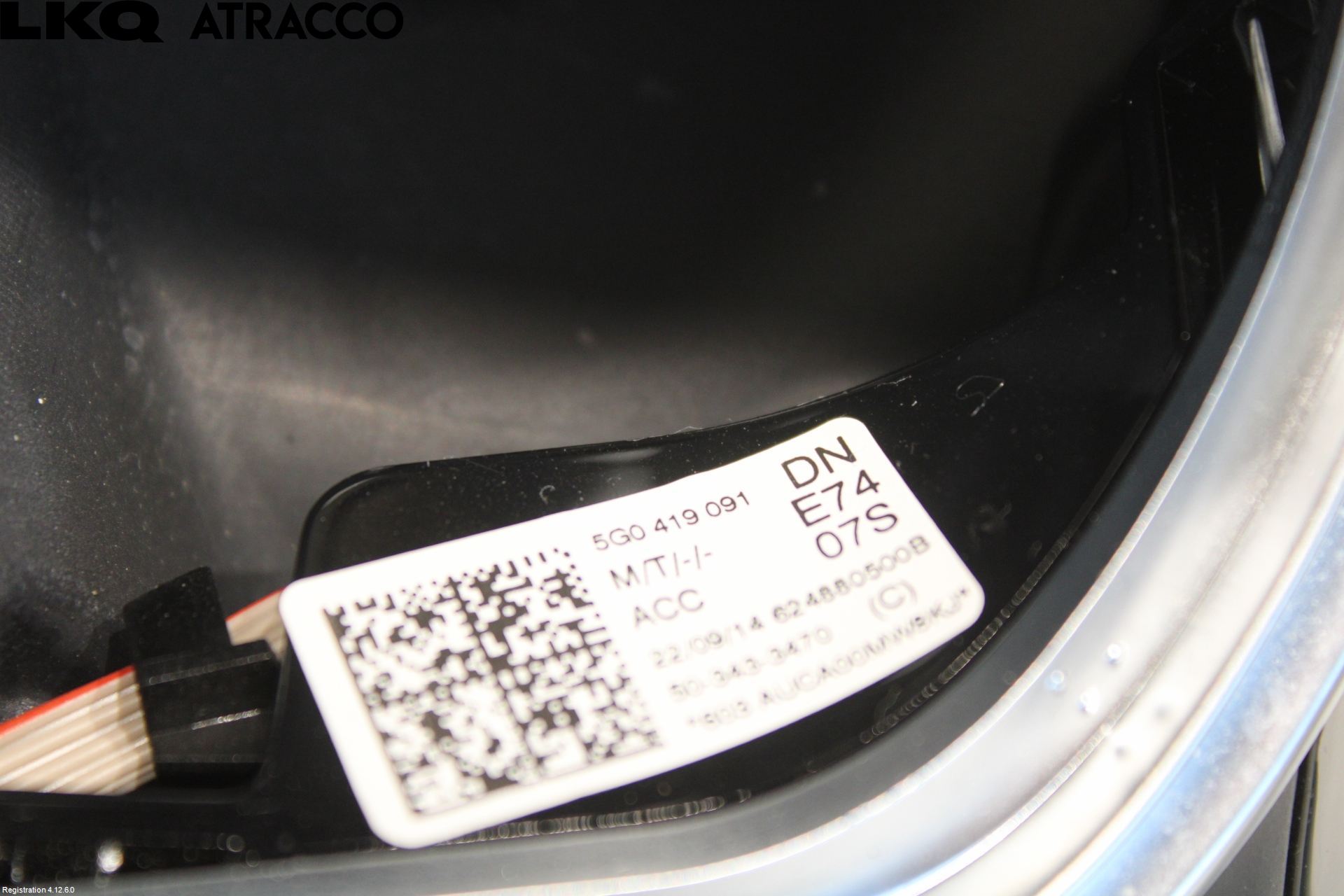 Volkswagen VW GOLF SPORTSVAN 15-20 Ratt