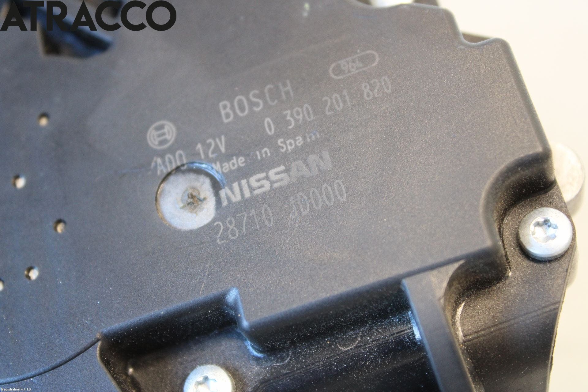 Nissan QASHQAI+2 10-14 Viskermotor Bakluke