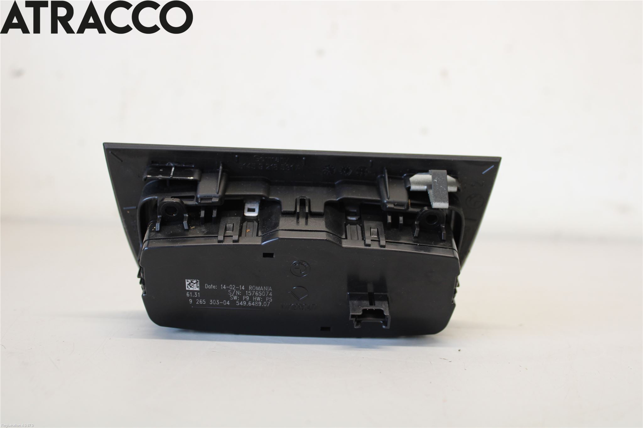 BMW 3 F30/F31/F80 12-19 Bryter Hovedlys