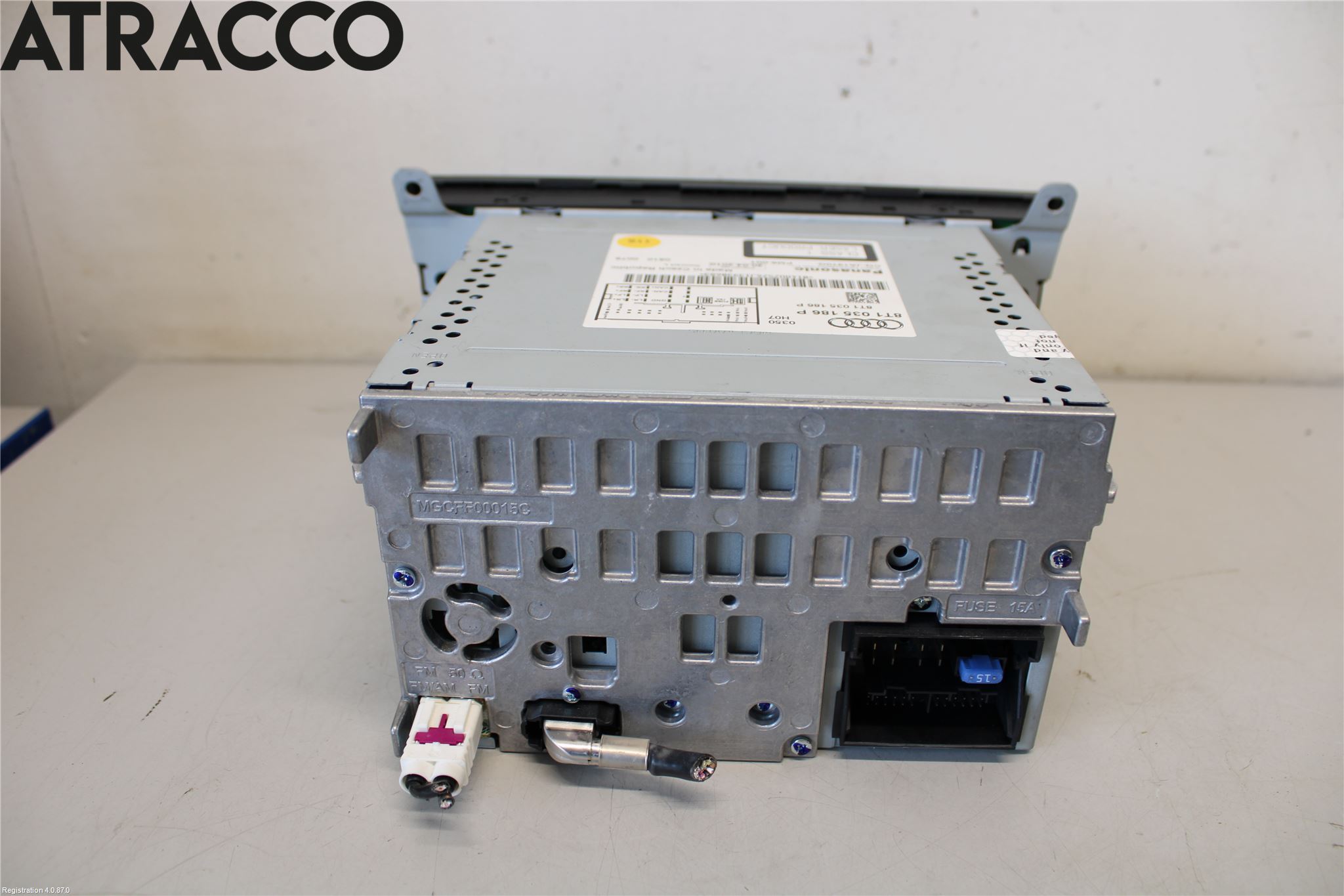 Audi A4/S4 08-11 Stereo Radio Med Cd