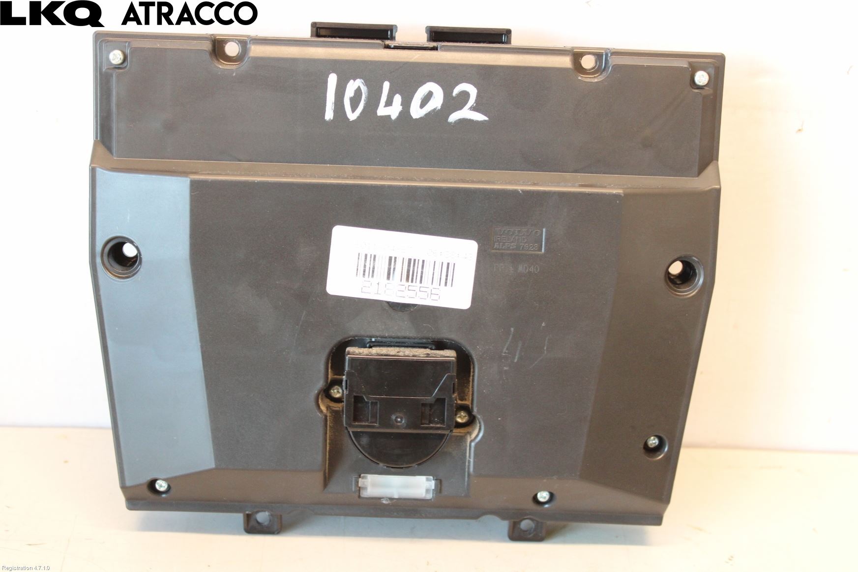 Volvo V60 11-13 Varme Ac Betjening-Display
