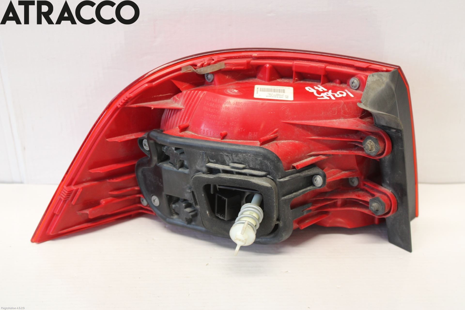 Volkswagen VW PASSAT 11-14 Baklykt Høyre