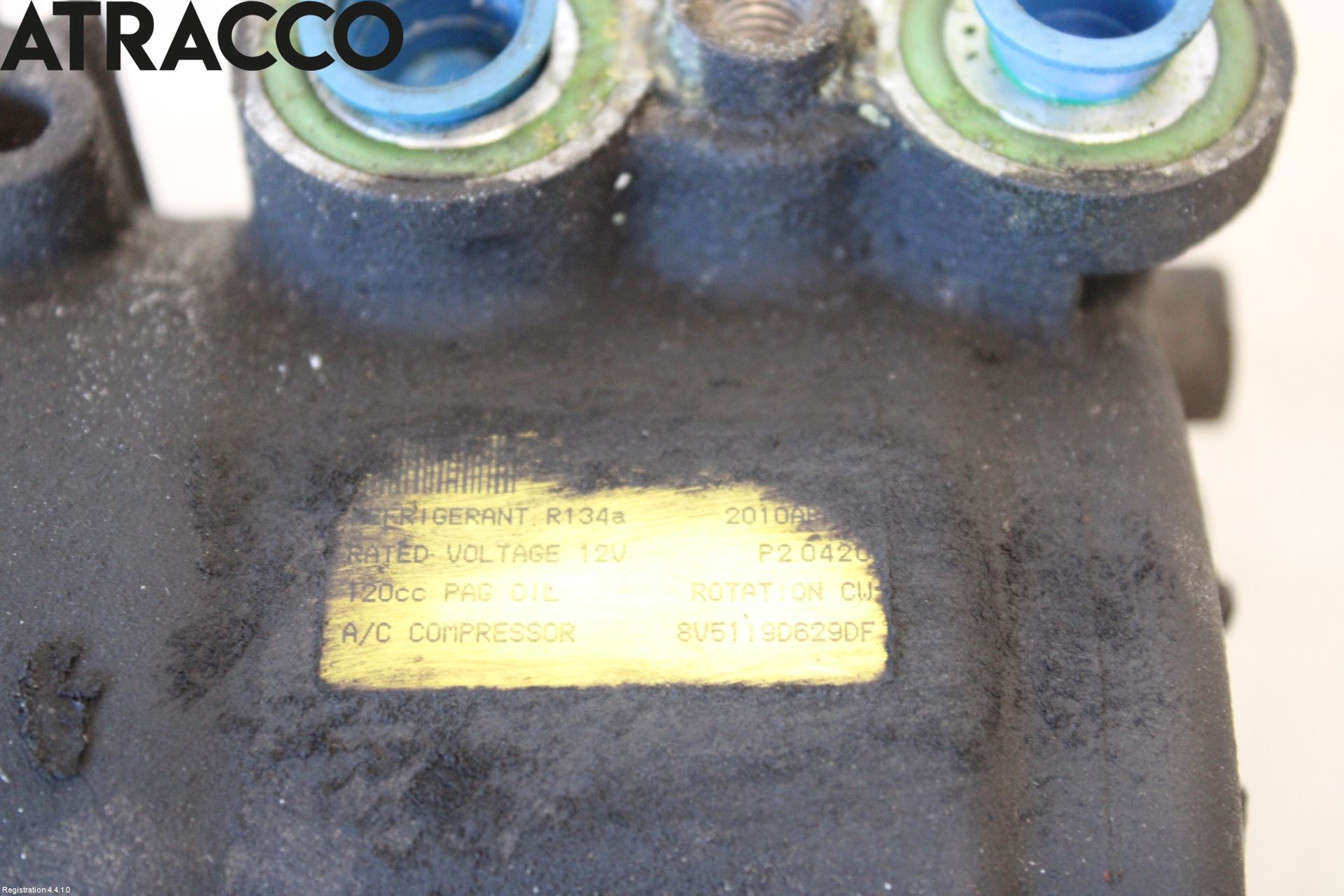 Ford FIESTA 09-12 Varme Ac Kompressor