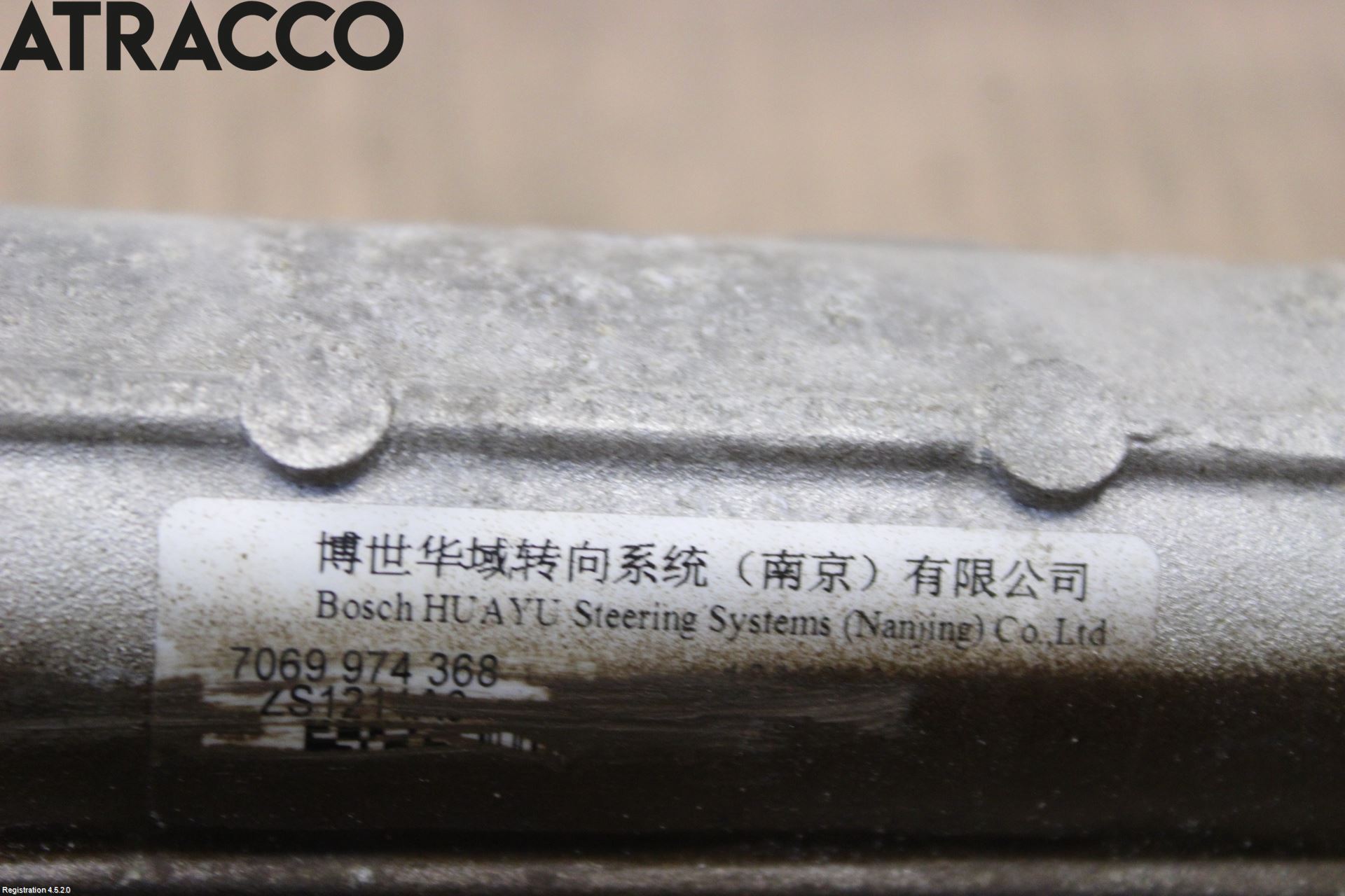 MG ZS EV 20- Servo Snekke - Tannstang