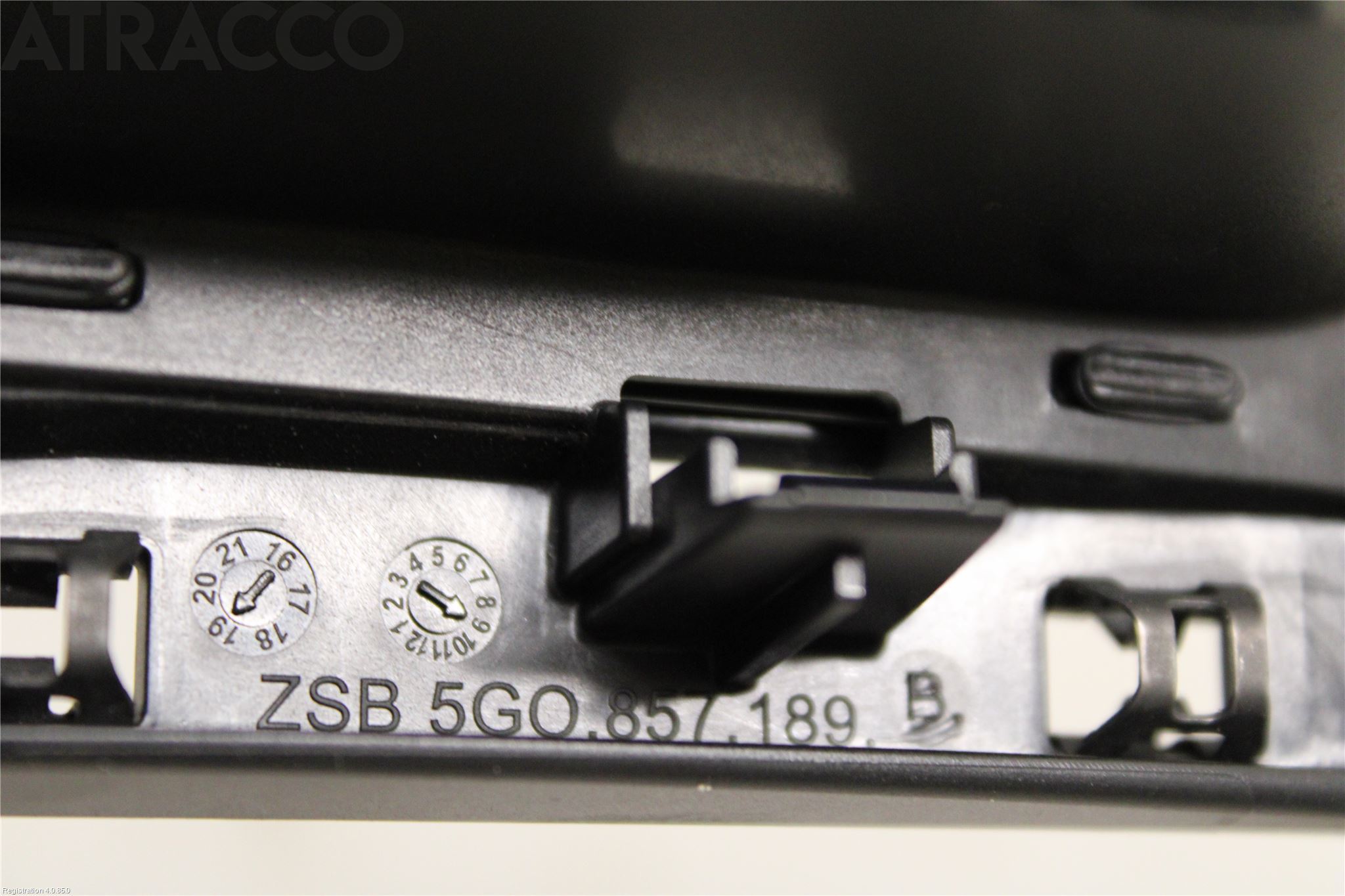 Volkswagen VW GOLF / E-GOLF VII 13-20 Innr Dekor Instrbord