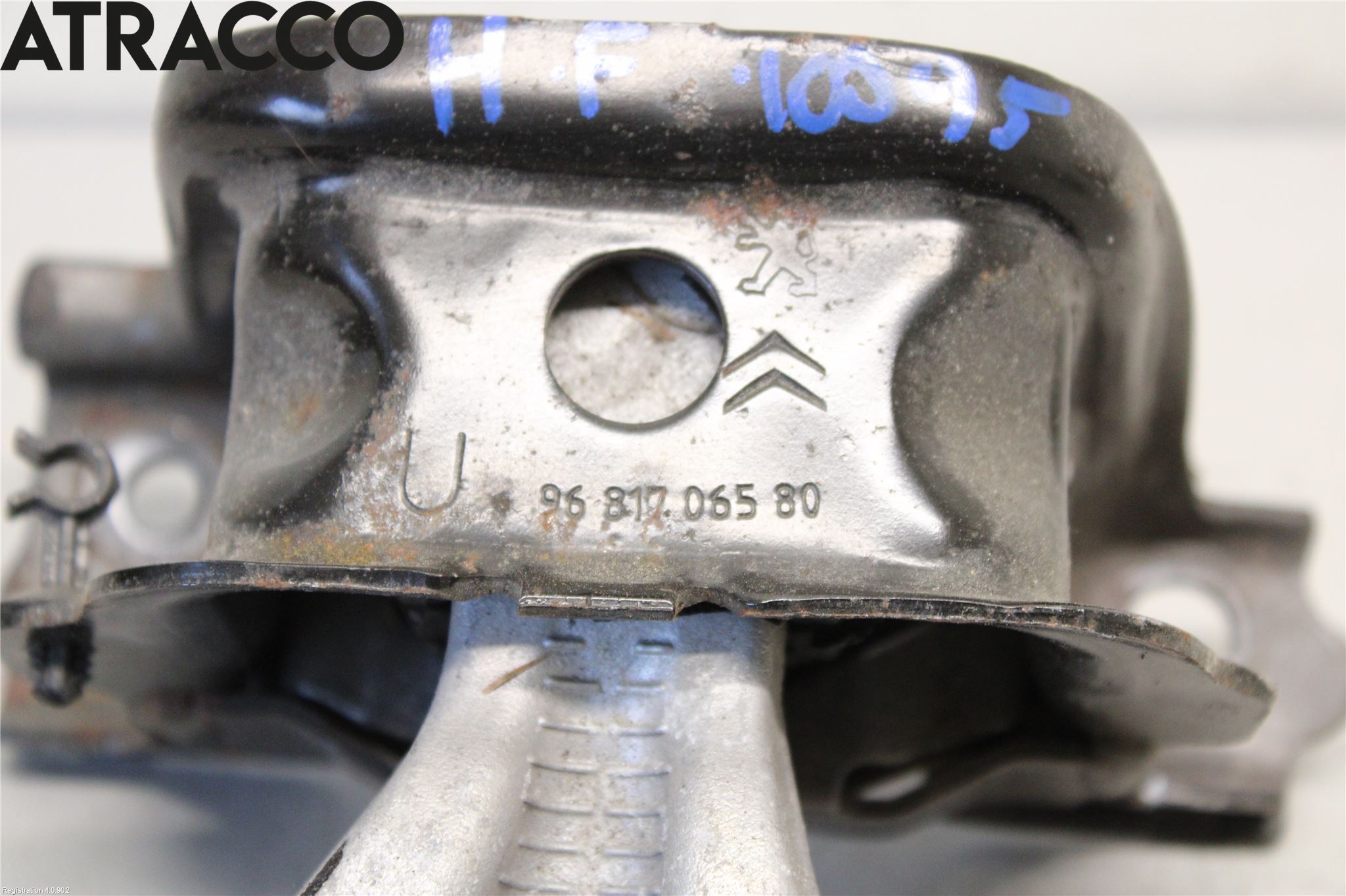 Citroen C4 CACTUS 14-20 Motor Feste Stål-Alu