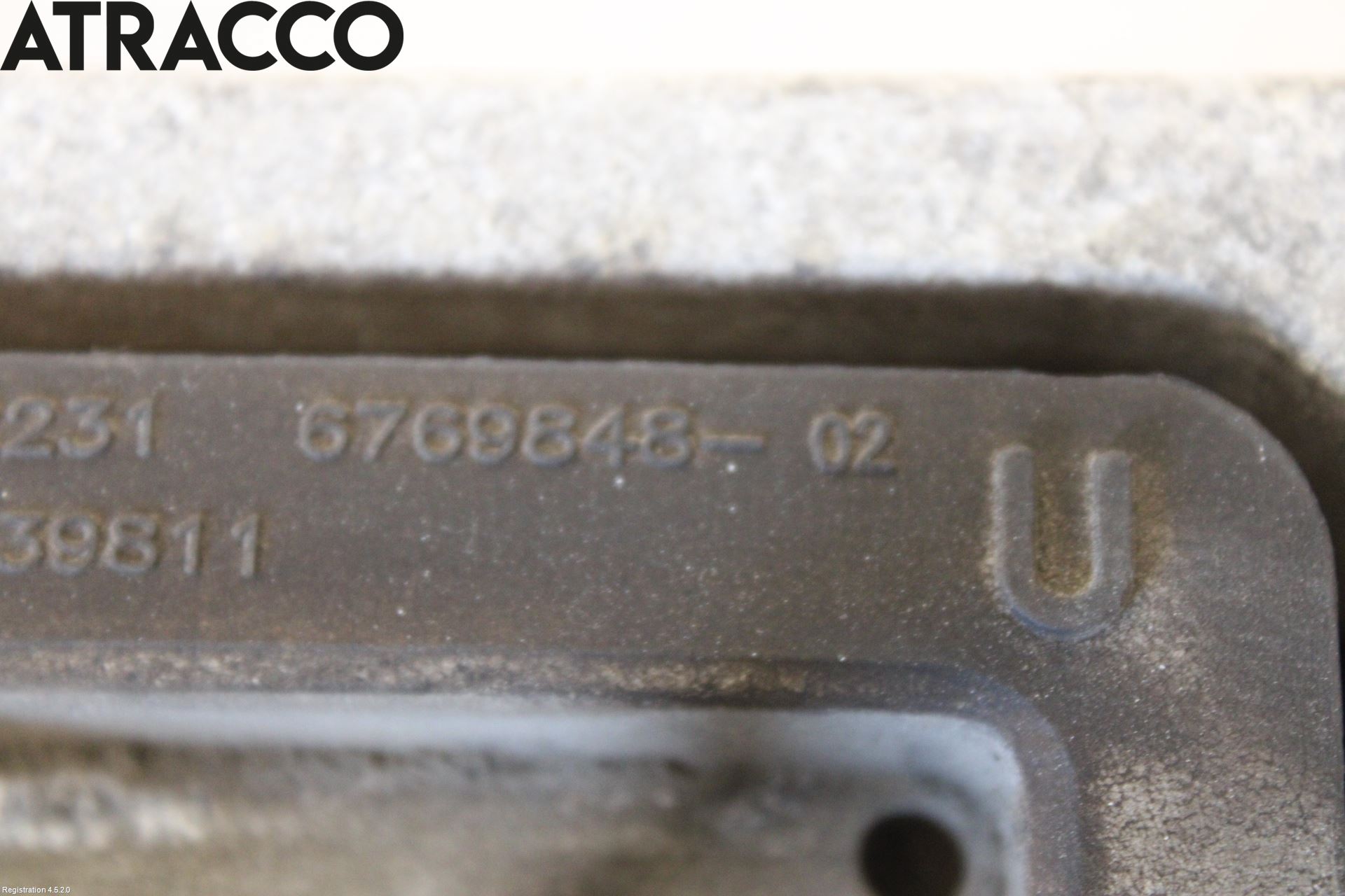 BMW 5 F10/F11/F18 09-17 Gearkasse Feste Stål-Alu