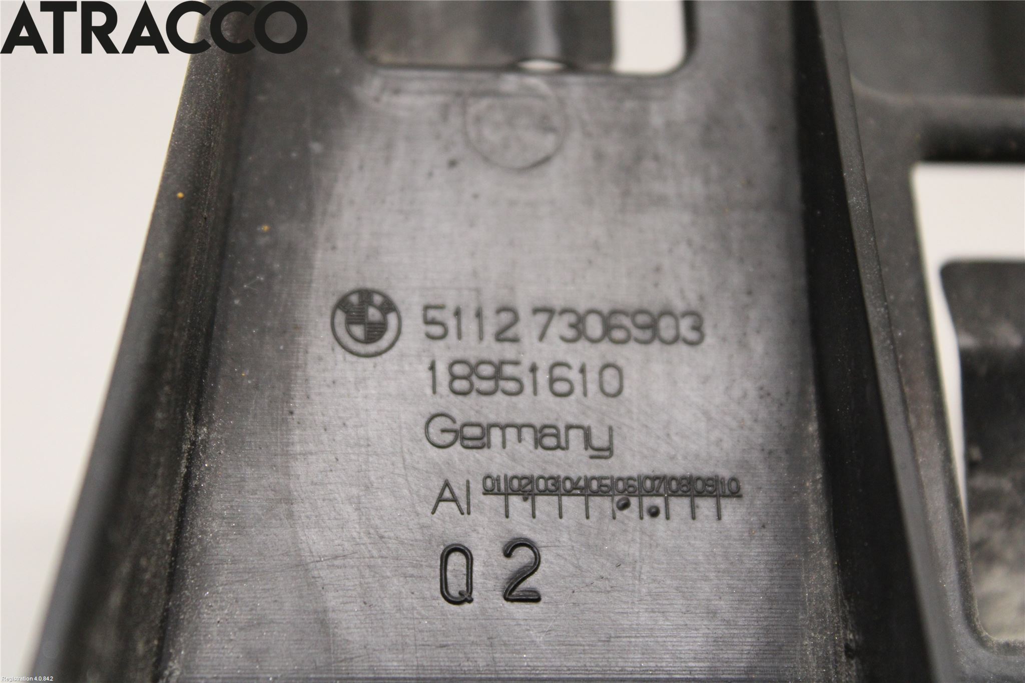 BMW i3 I01 13-22 Støtfanger Bak Deform Element