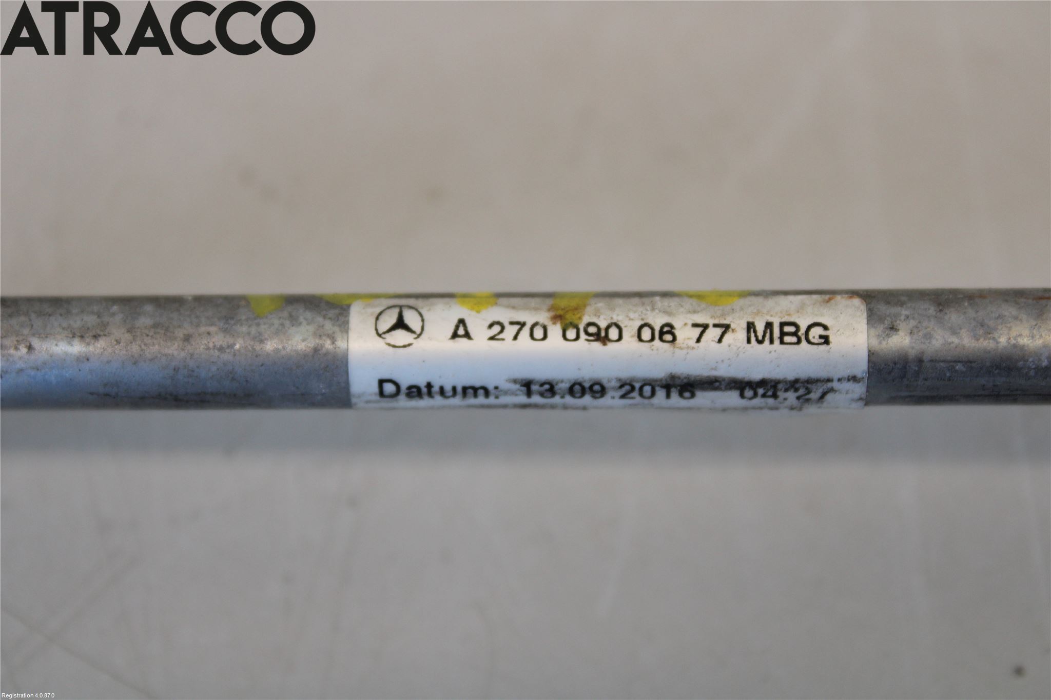 Mercedes-Benz MB CLA-KLASS (C117/X117) 13-19 Turbo Oljerør