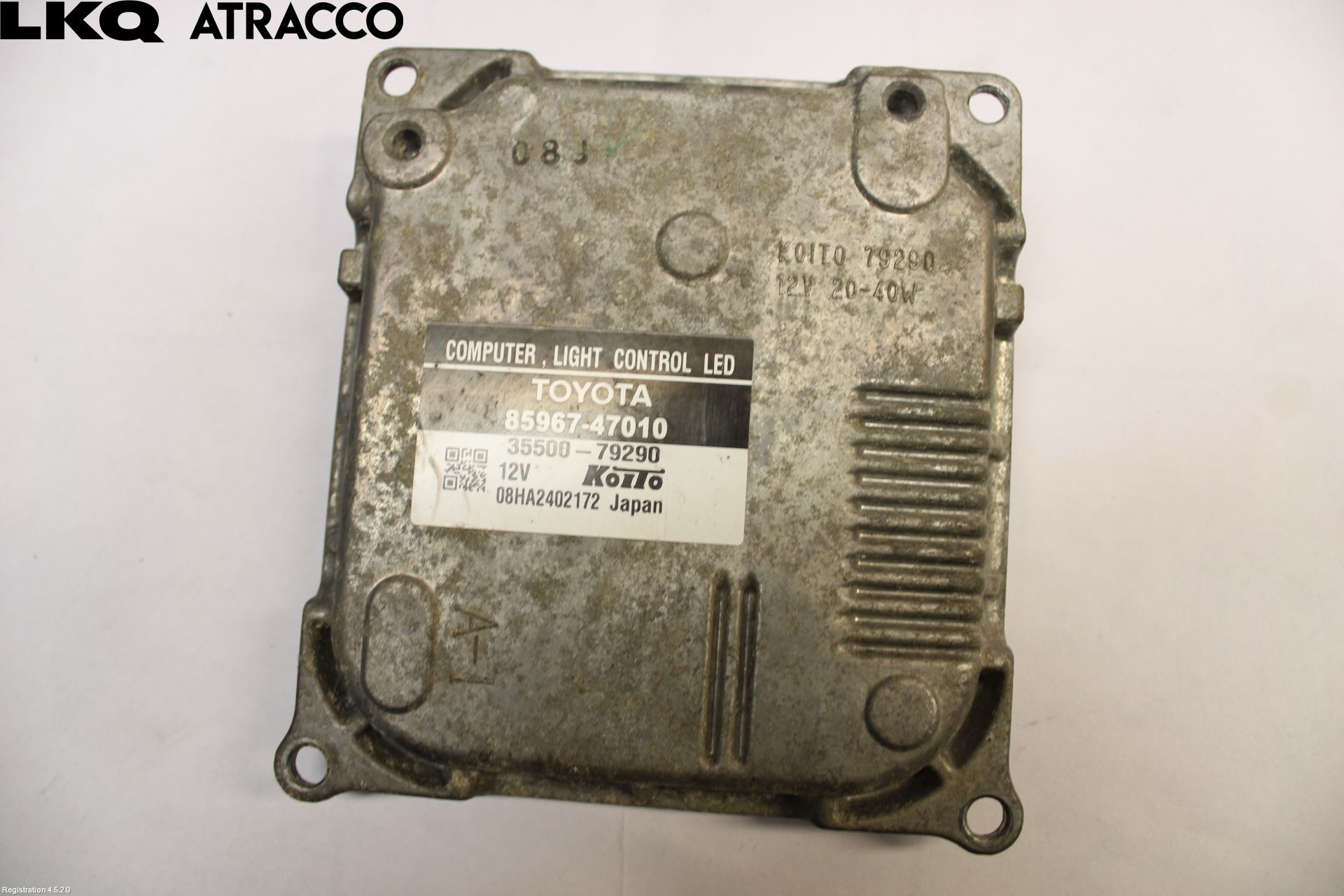 Toyota PRIUS ZVW30 09-20 Styreenhet Xenon