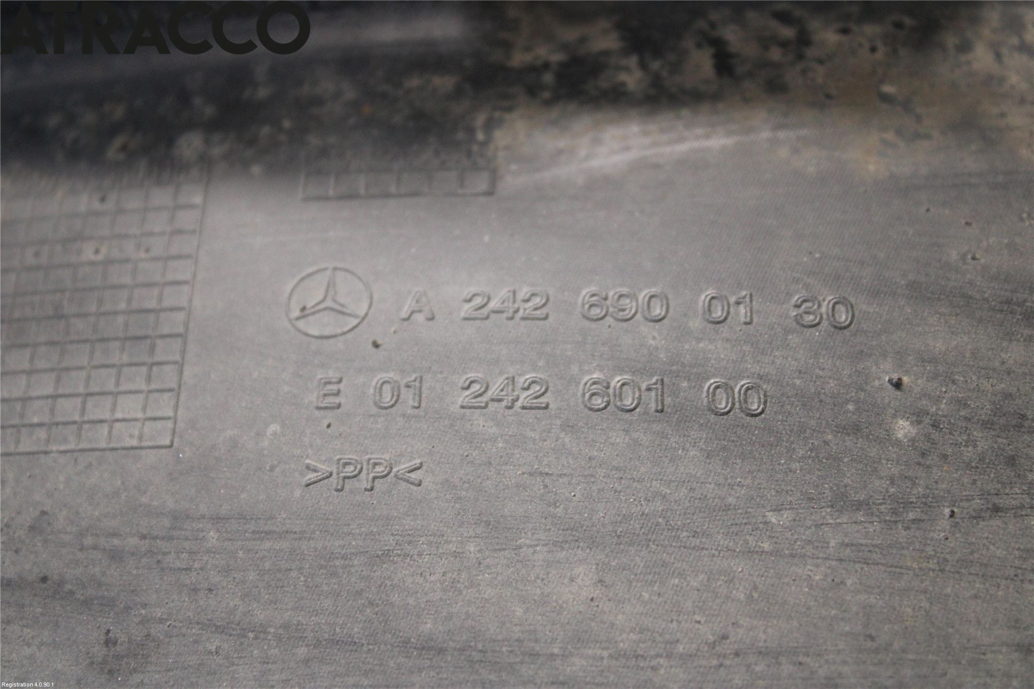 Mercedes-Benz MB B-KLASS (W246/W242) 12-19 Skjerm Indre