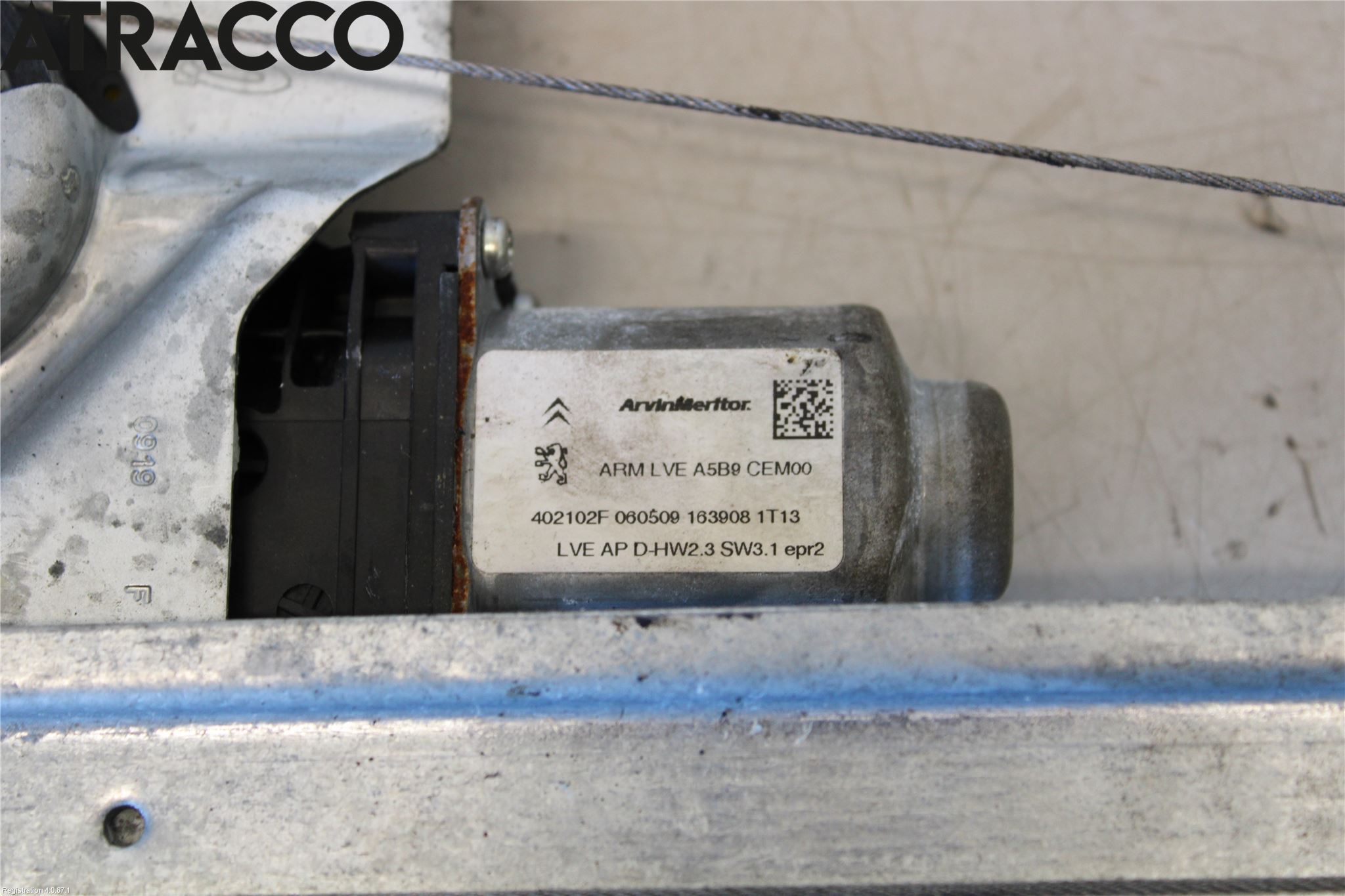 Citroen BERLINGO 08-18 Vindusheis El Komp