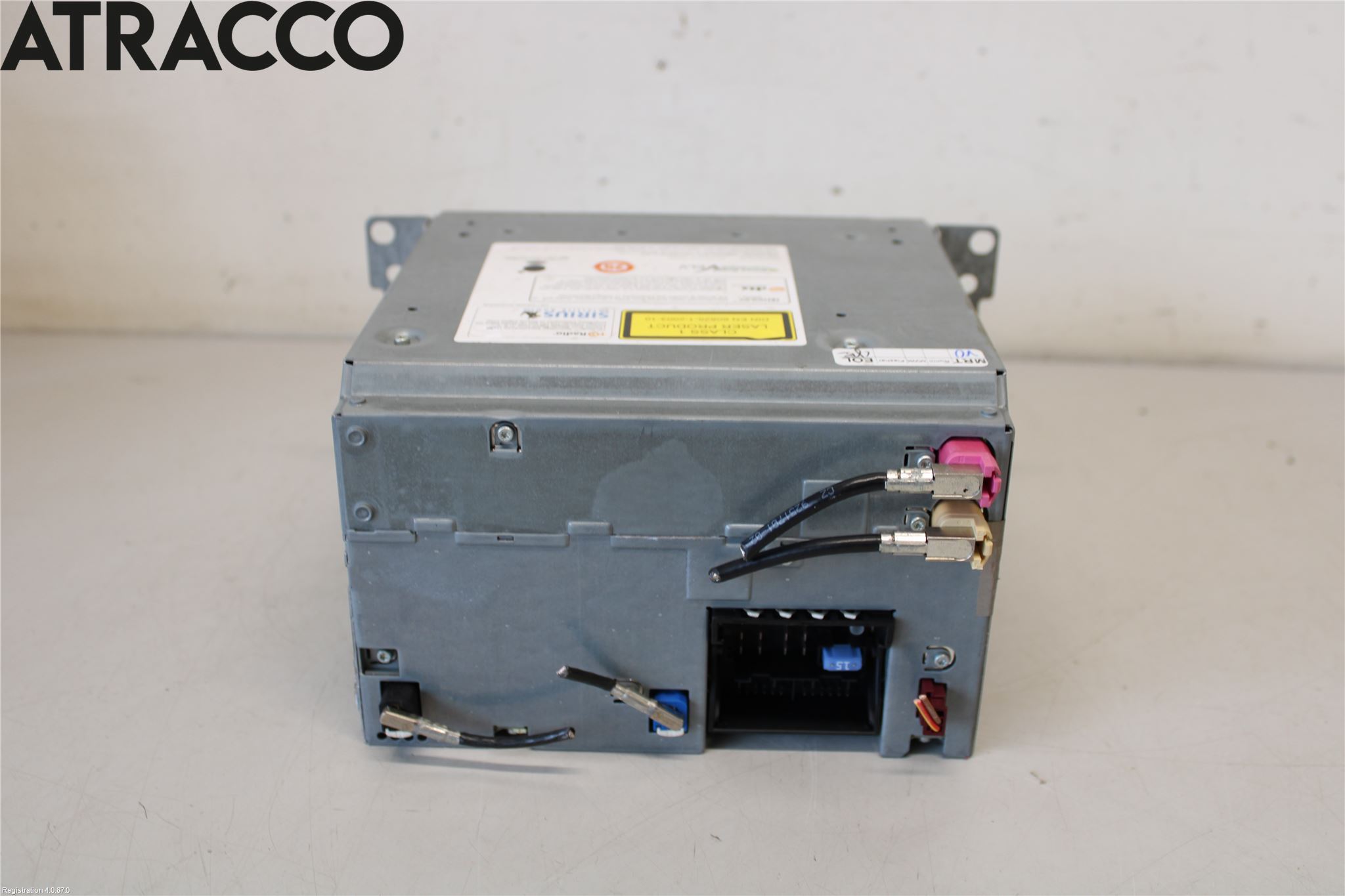 BMW 3 F30/F31/F80 12-19 Stereo Radio Med Cd