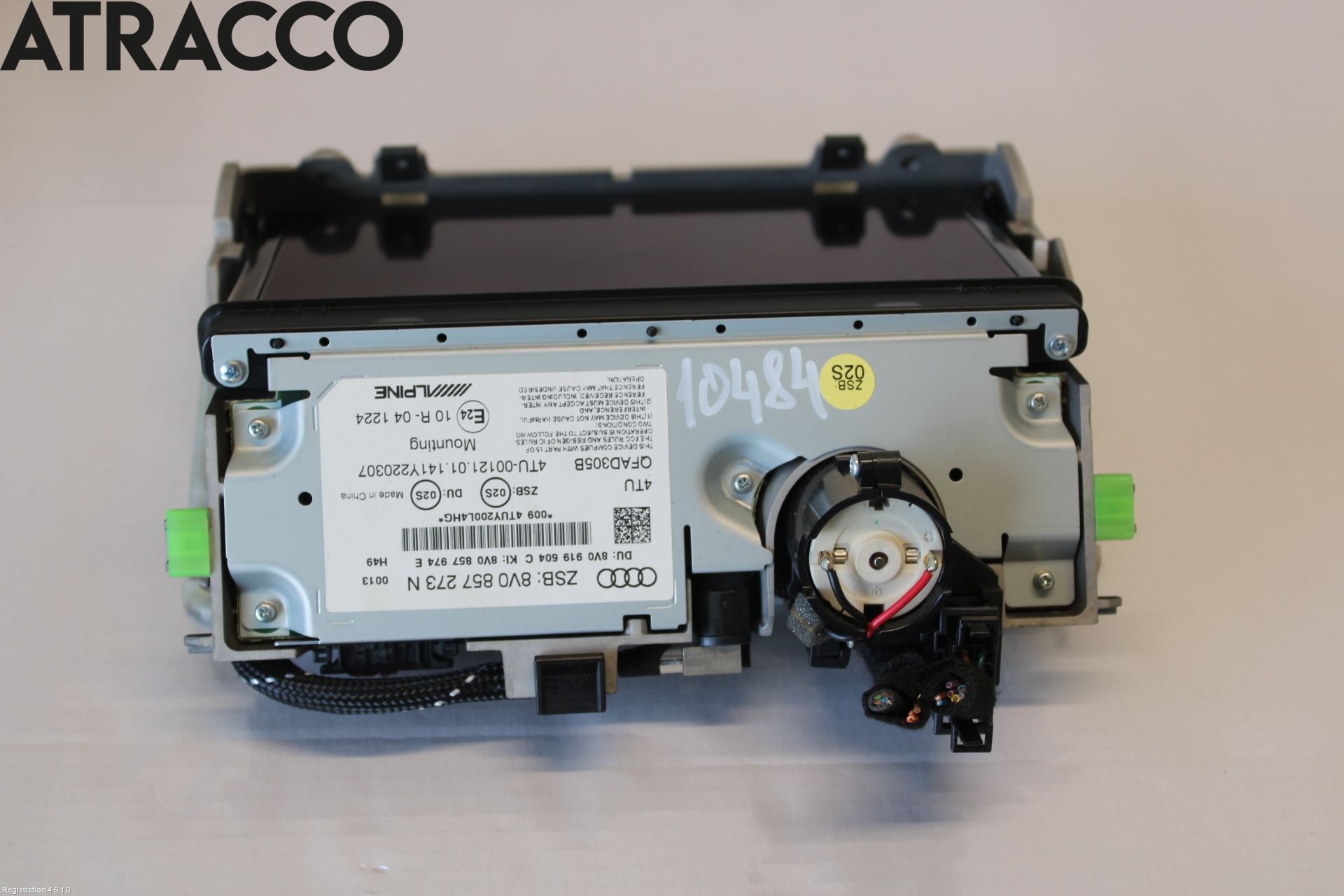 Audi A3/S3 05-13 Instr Skjerm Dvd-Gps-Ac-Tlf