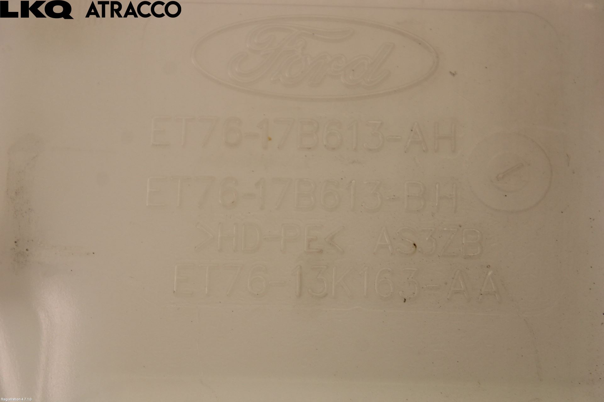 Ford TRANSIT CONNECT 09-13 Spylerbeholder Frontrute-Lykte