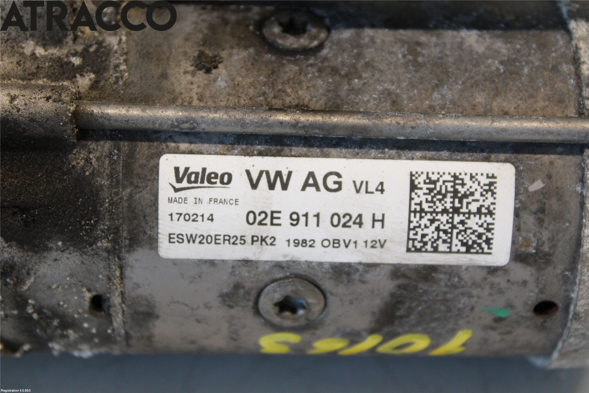 Volkswagen VW PASSAT 11-14 Startmotor Diesel