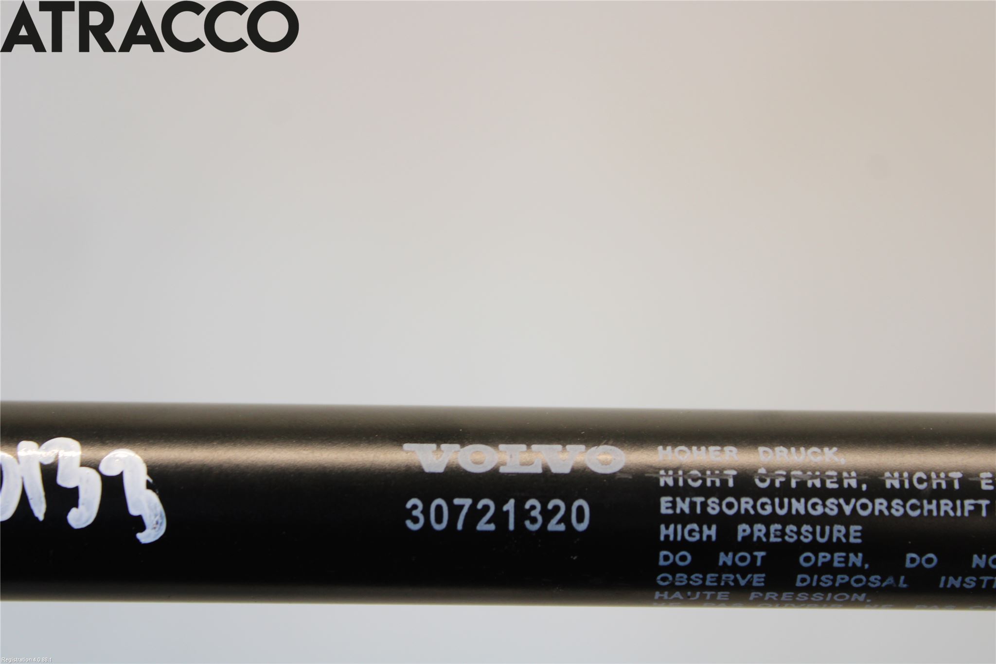 Volvo XC70 08-13 Bakluke Demper-Gassfjær