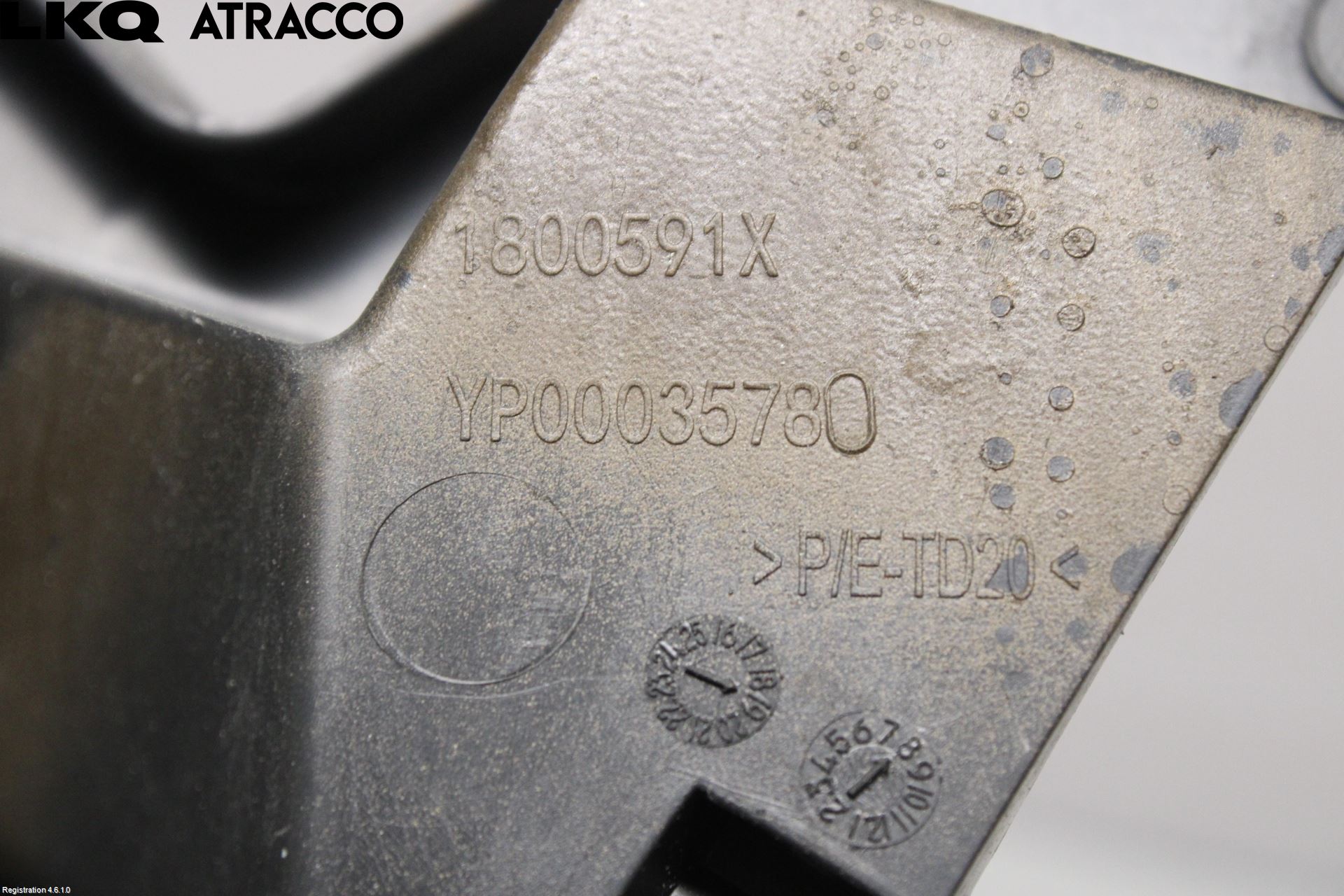 Opel GRANDLAND X 18- Støtfangerfeste Bak Venstre