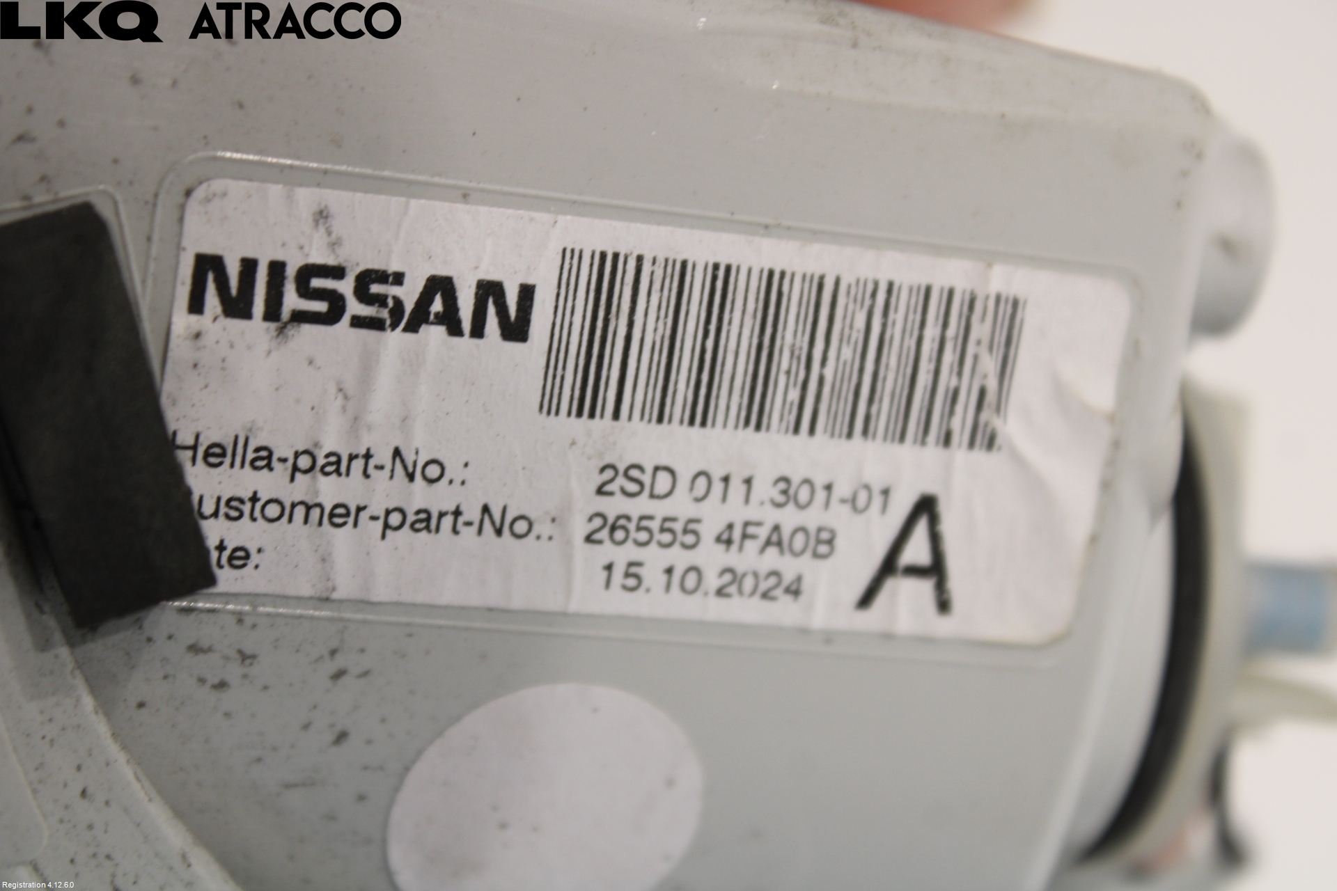 Nissan E-NV200/EVALIA Baklykt Venstre