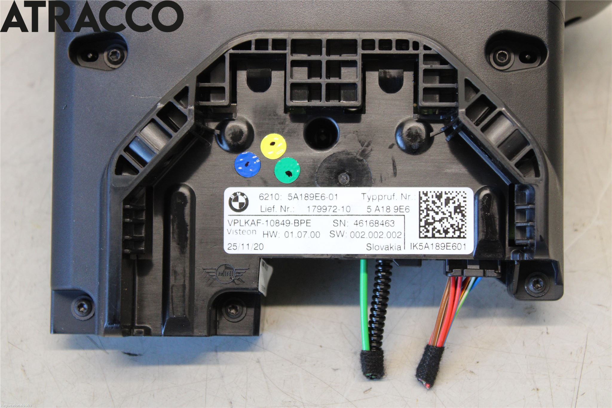 Mini COUNTRYMAN F60 17-23 Instr Kombinert