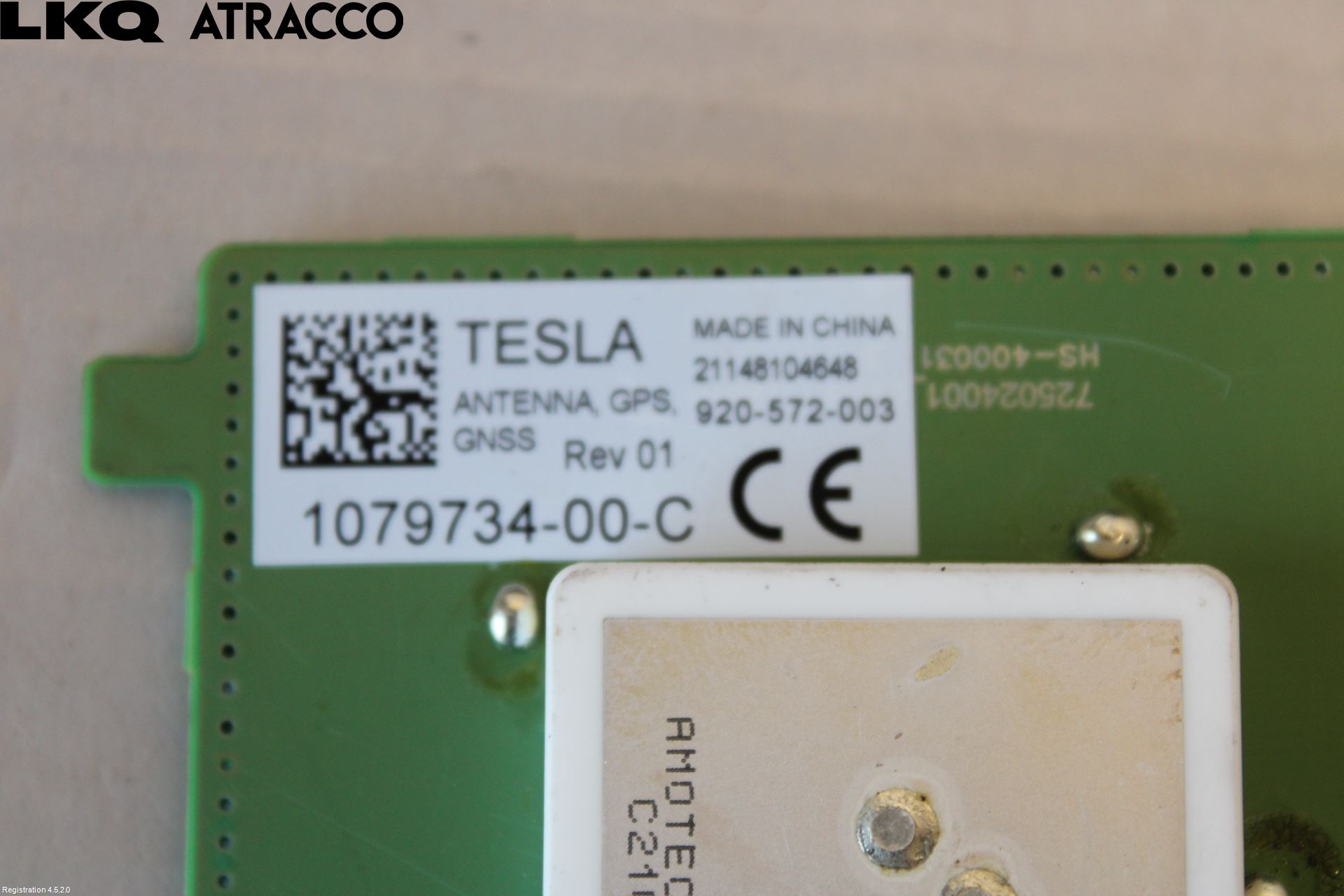 Tesla MODEL 3 17- Stereo Antenne Radio-Tv