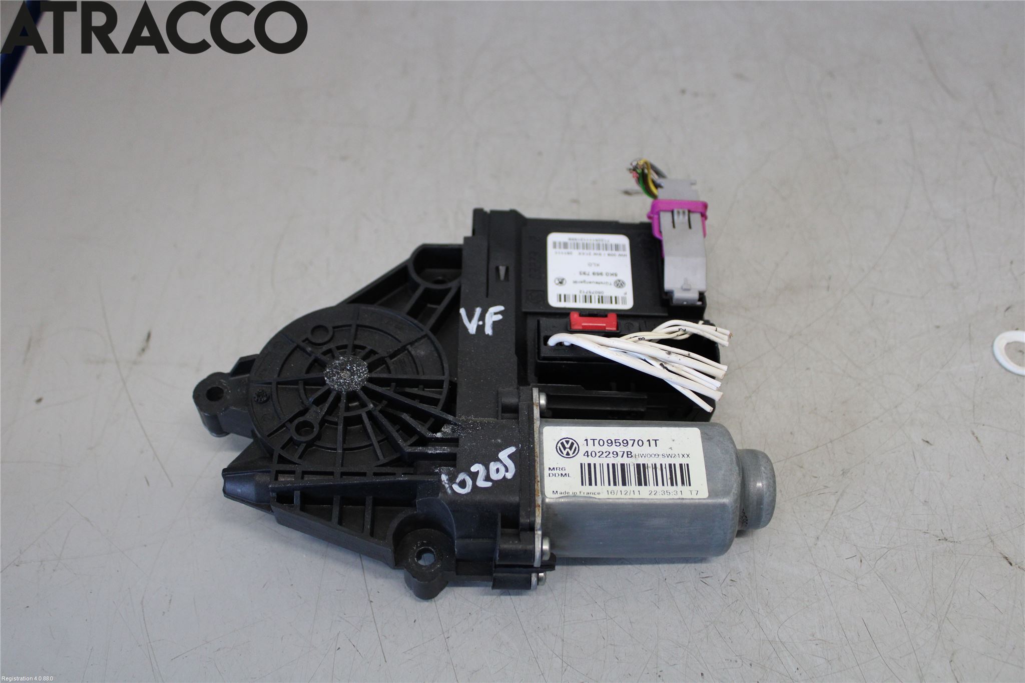 Volkswagen VW CADDY 11-15 Vindusheismotor