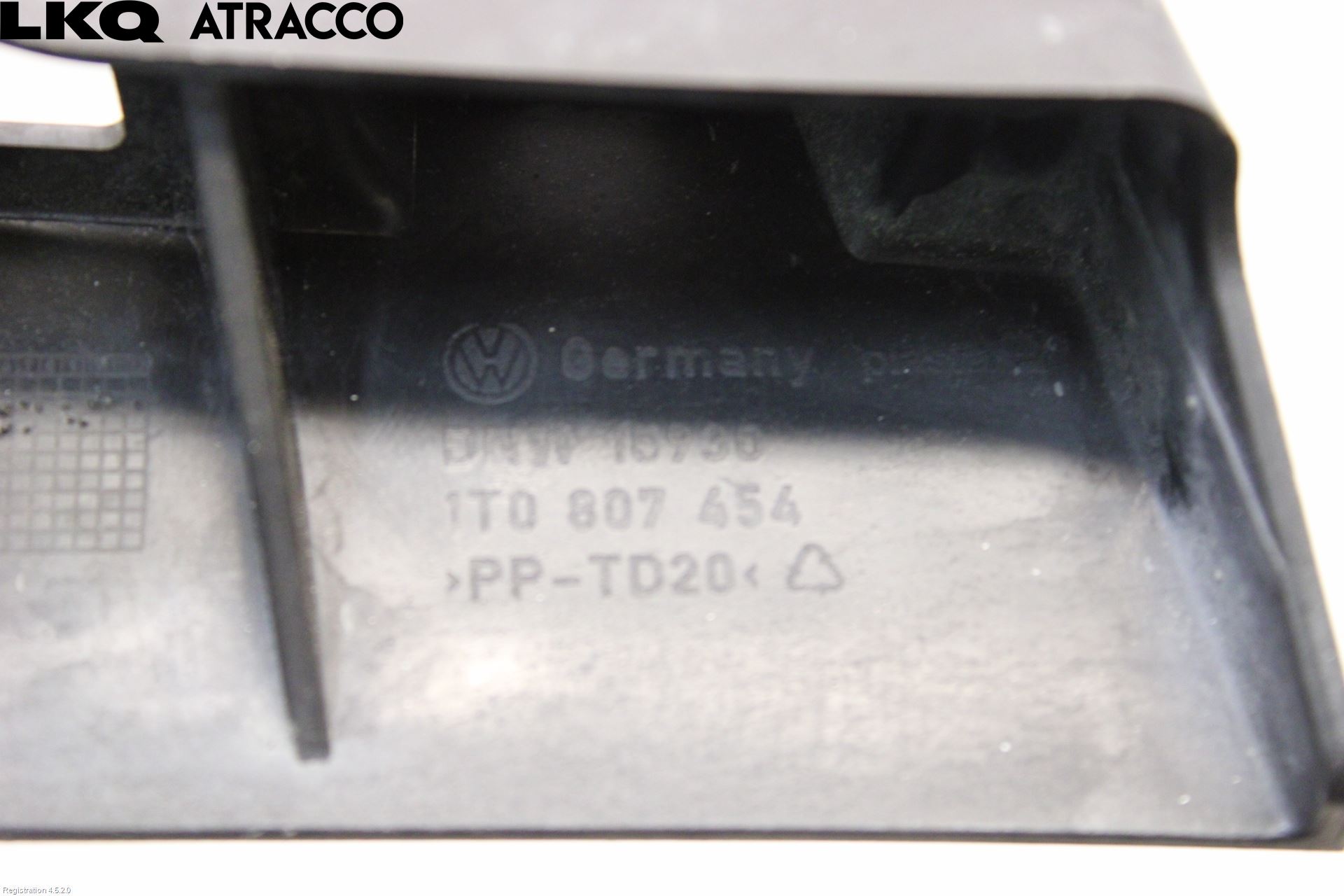 Volkswagen VW TOURAN 10-15 Støtfangerfeste Bak Høyre