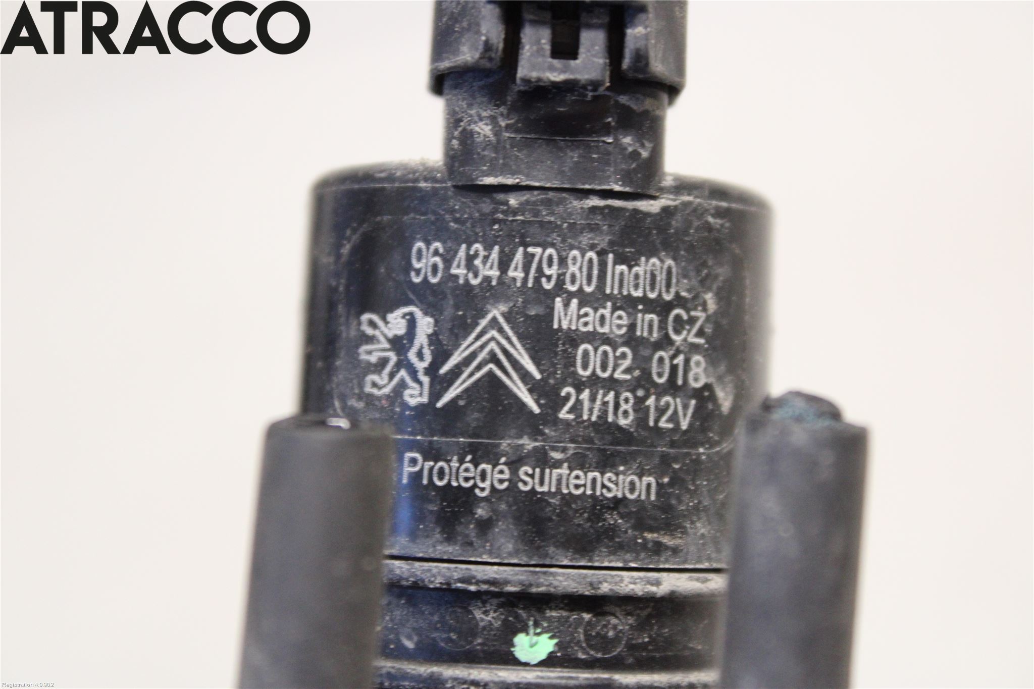 Citroen C4 CACTUS 14-20 Spylerpumpe Frontrute