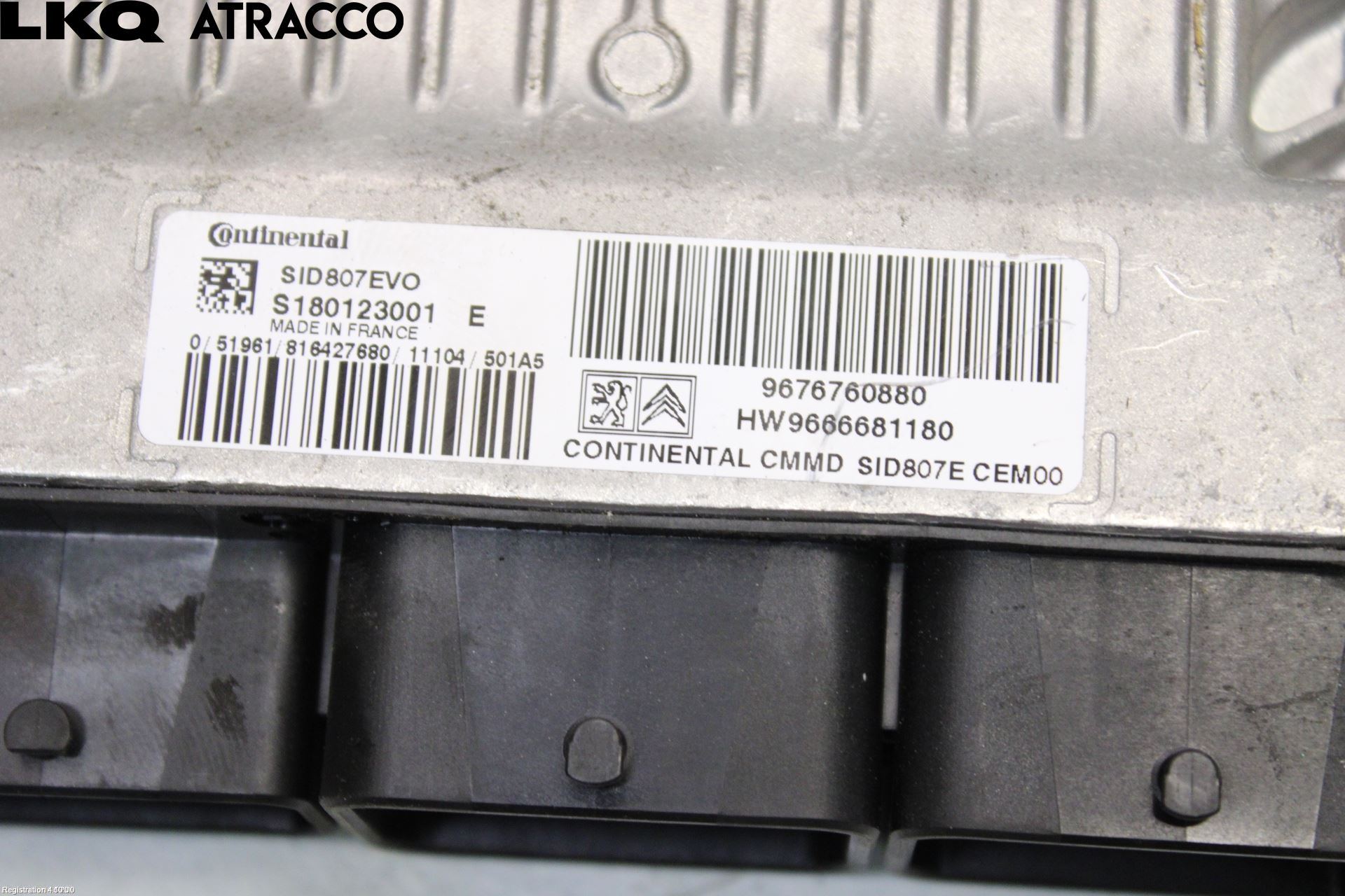 Peugeot 508 11-18 Styreenhet Innsprøytning